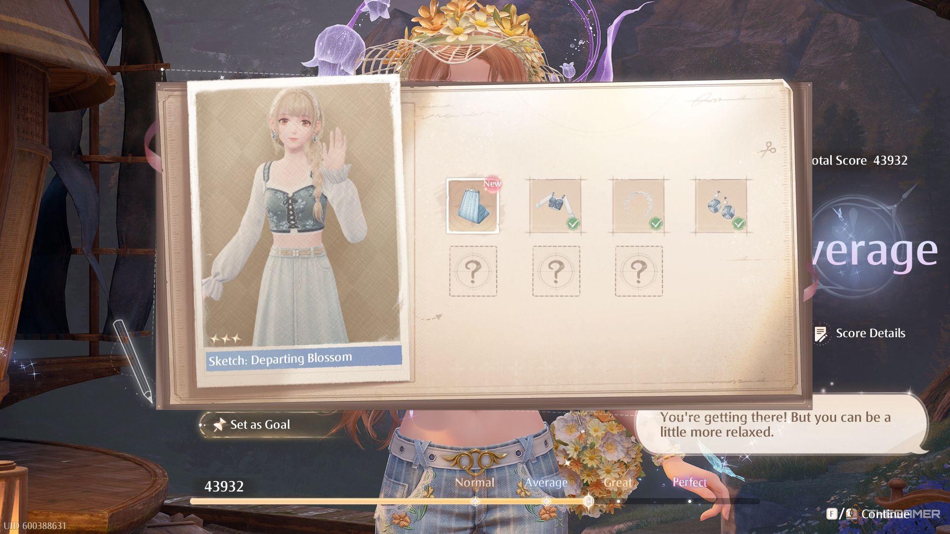 Collecting sketches from the Faewish Sprites for the Departing Blossom outfit.
