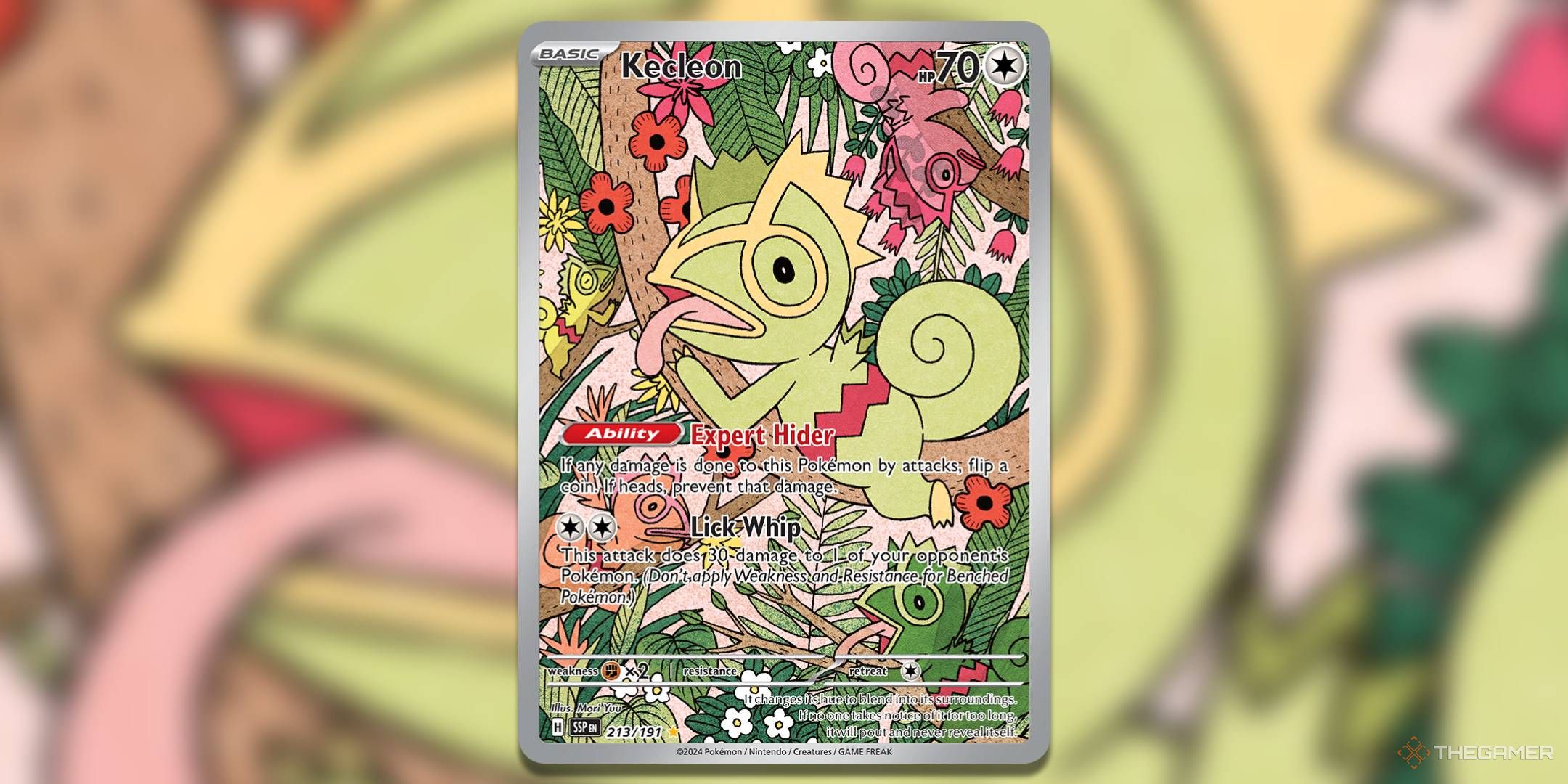 Kecleon Surging Sparks Pokemon TCG card.