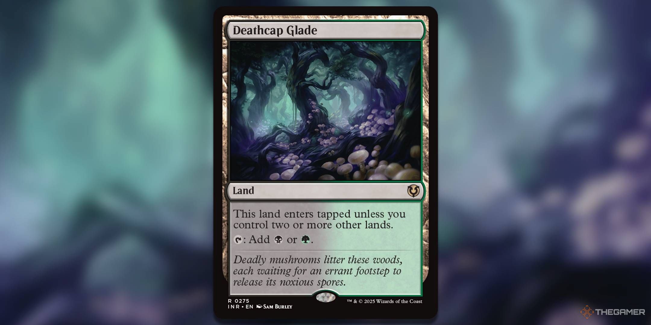 Image of Deathcap Glade card in Magic: The Gathering.