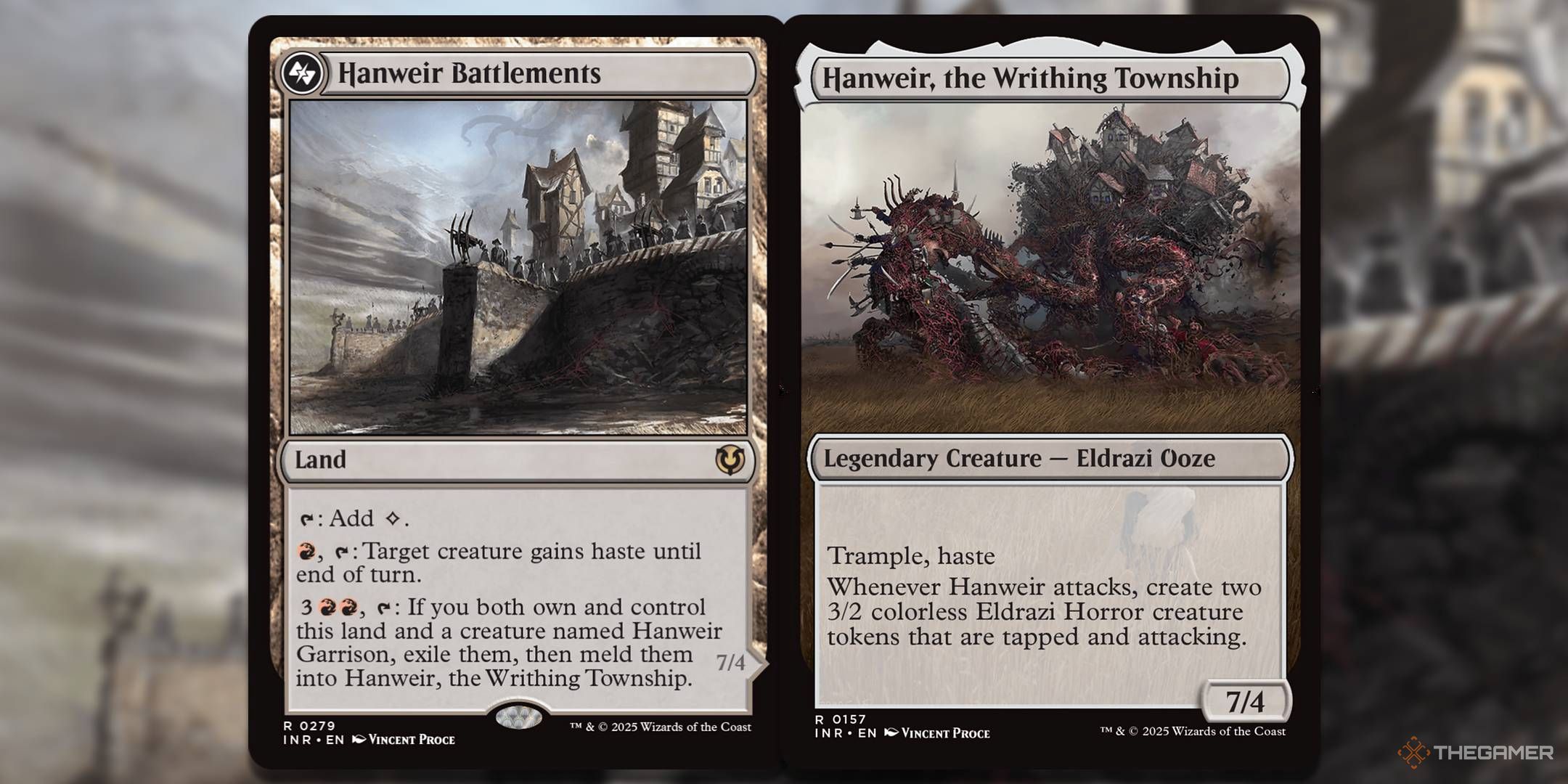 Image of Hanweir Battlements card in Magic: The Gathering.