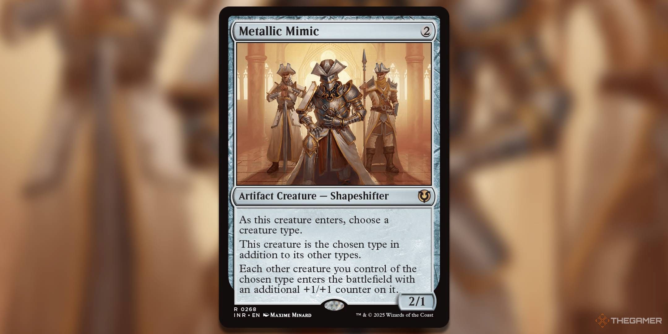 Image of Metallic Mimic card in Magic: The Gathering.