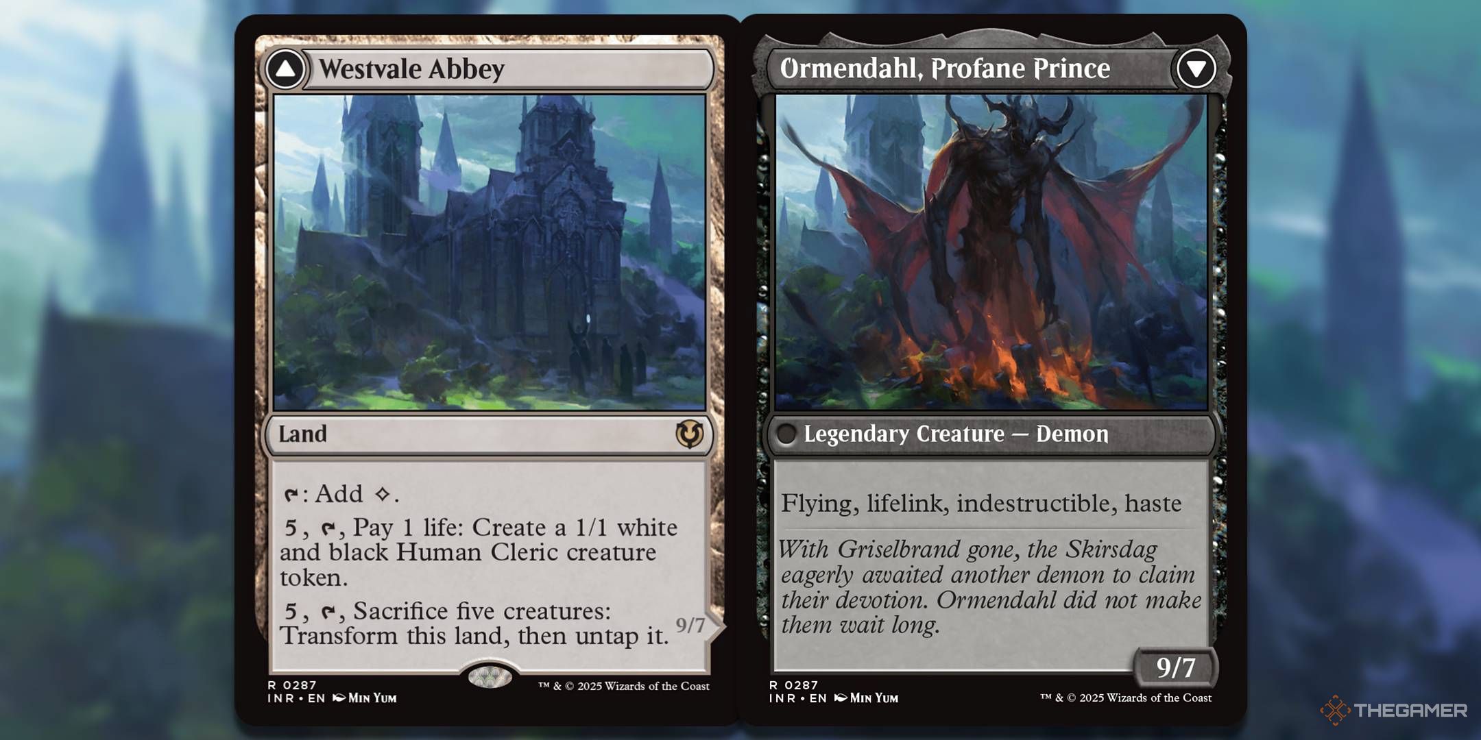 Image of Westvale Abbey card in Magic: The Gathering.