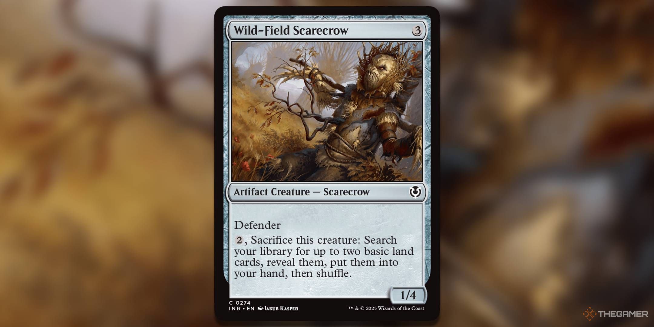 Image of Wild-Field Scarecrow card in Magic: The Gathering.
