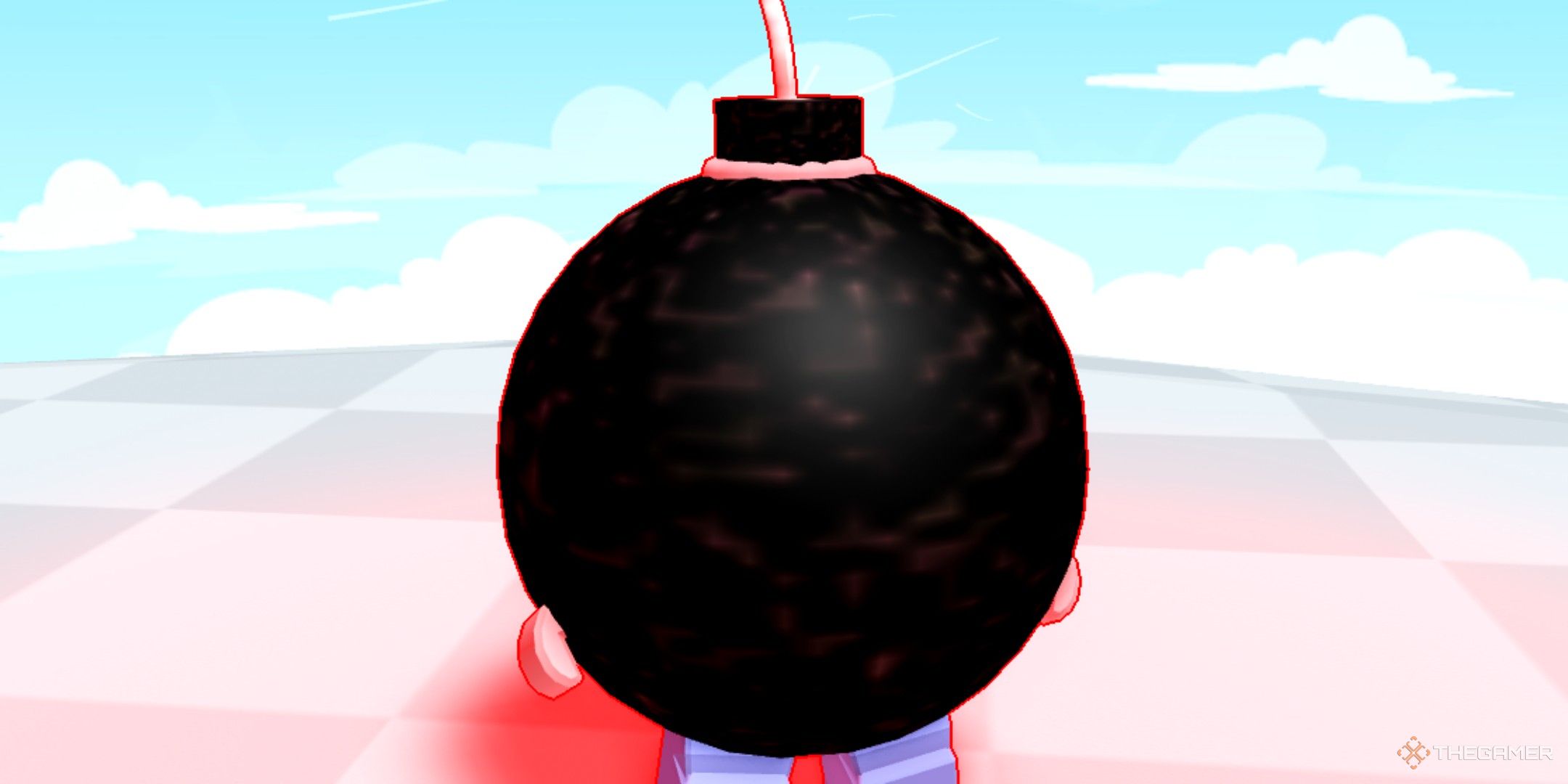 a player in Don't Press Poo on Roblox
