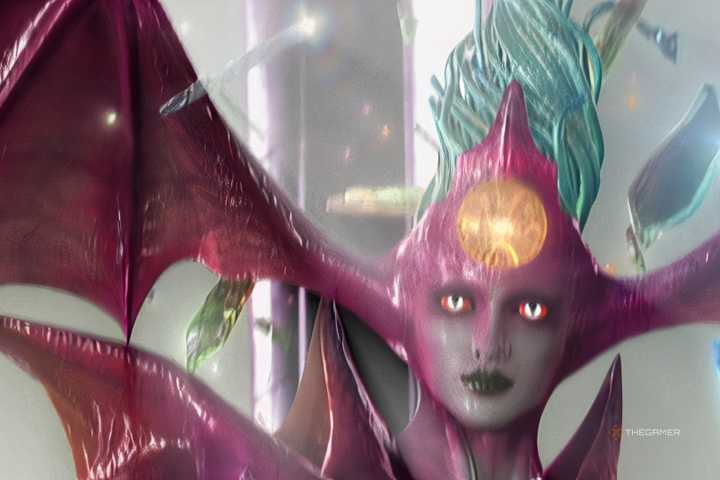Close-up of Alma in her introduction cutscene in Ninja Gaiden Black.
