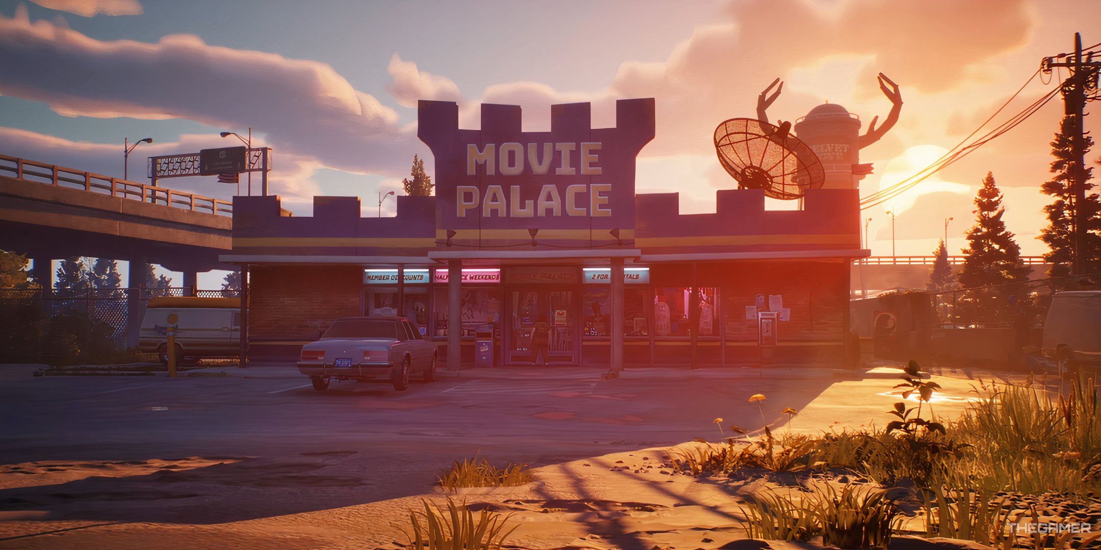 The Movie Palace Marquee in Lost Records: Bloom & Rage.