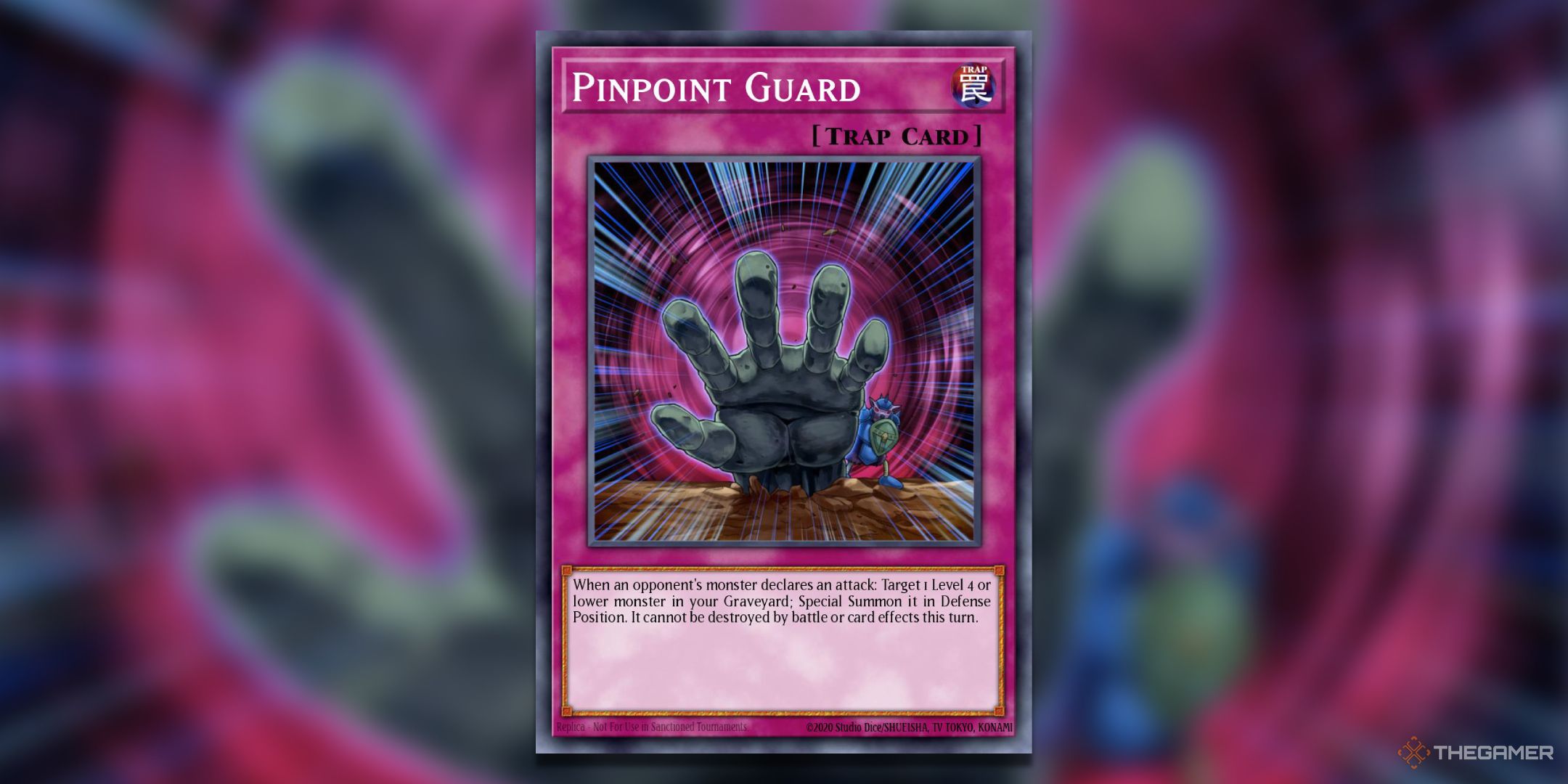 Pinpoint Guard Yu-Gi-Oh! TCG Card Art.