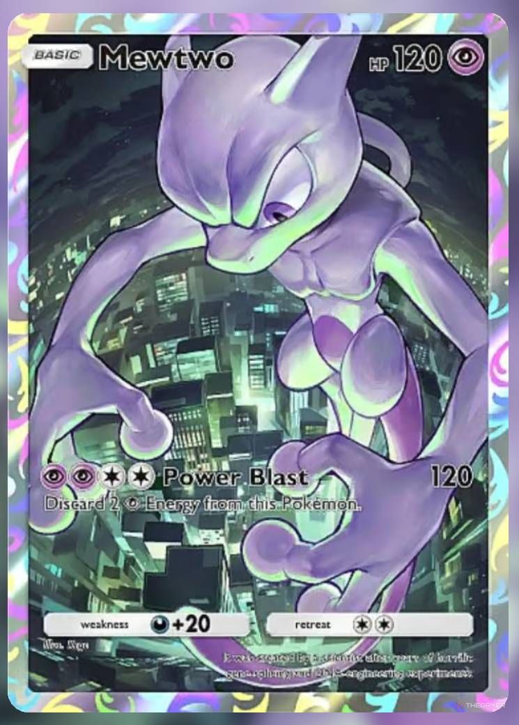 Pokemon Trading Card Game Pocket Promo Card Mewtwo.-1