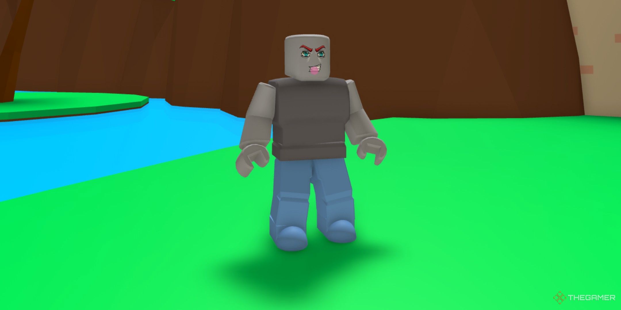 a player in Paul's Bubble Gum Simulator Reborn on Roblox 