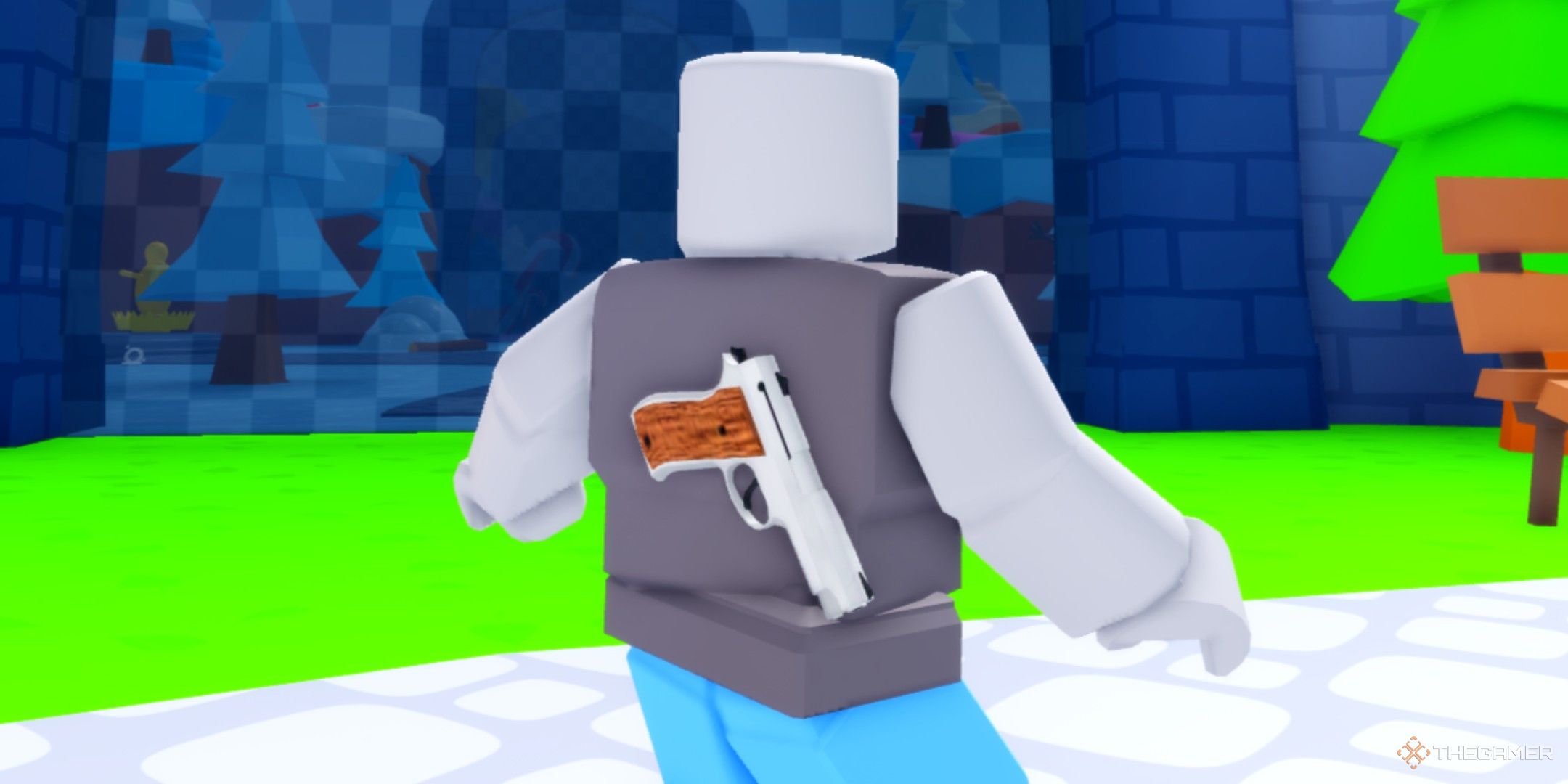 a player in Shooting Simulator on Roblox