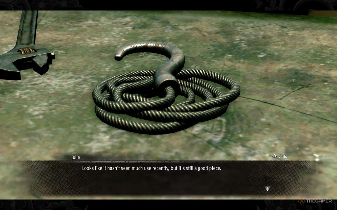 The Chain Hook in Like a Dragon Pirate Yakuza In Hawaii.