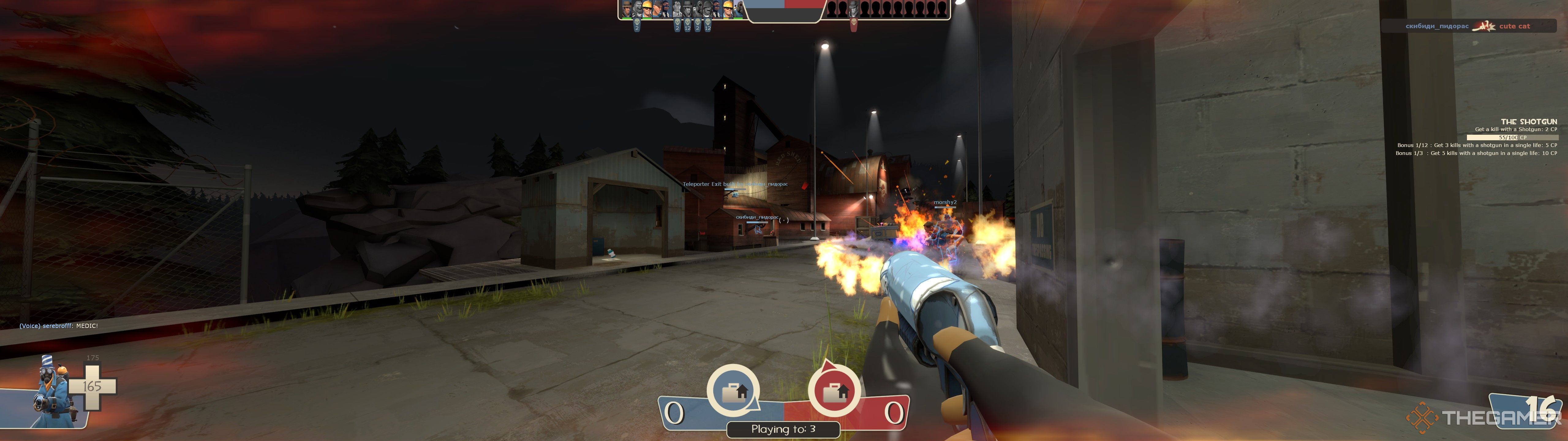 Ultrawide Team Fortress 2.