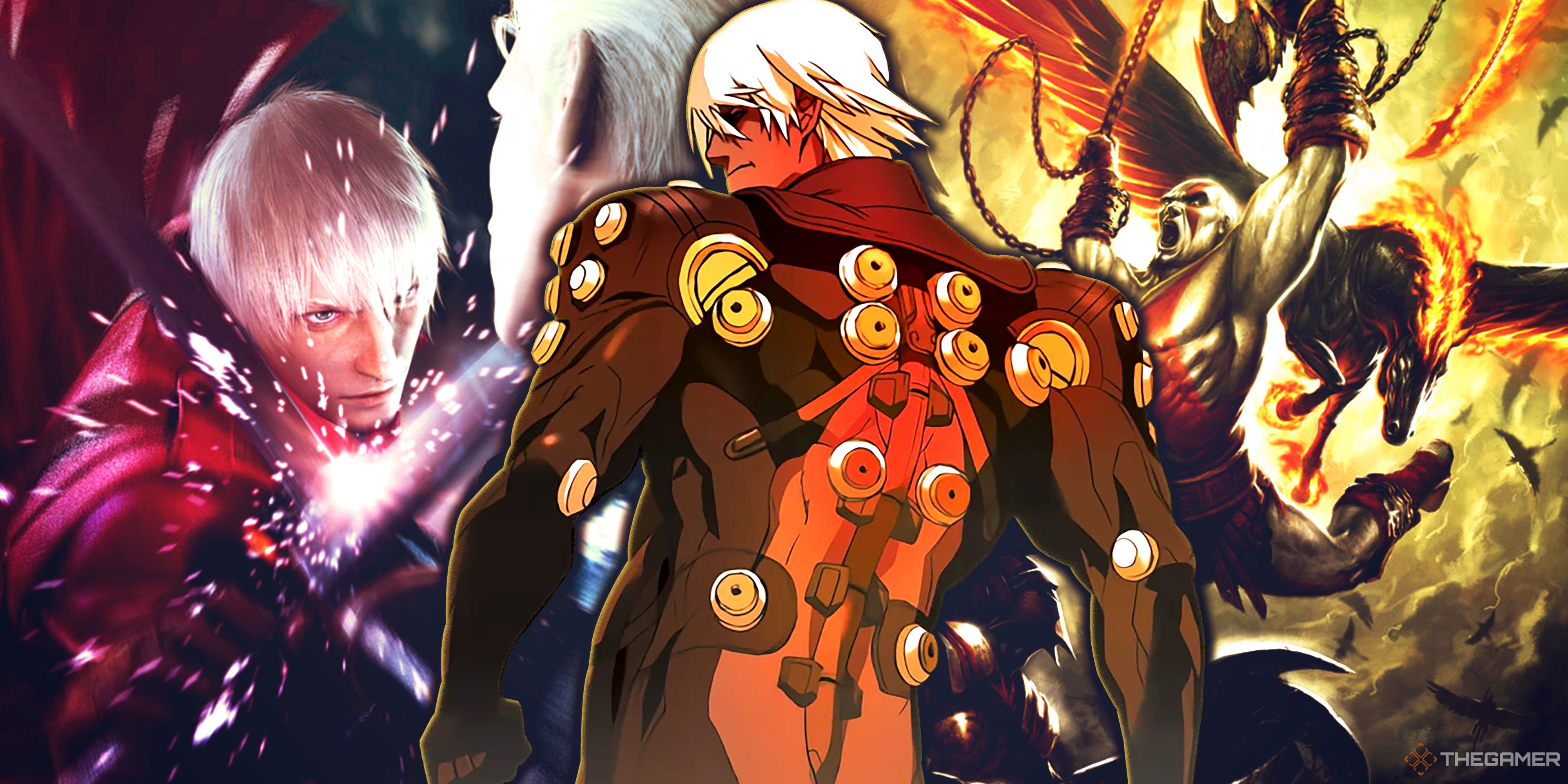 Devil May Cry 3: Dante's Awakening, Zone Of The Enders: The 2nd Runner and God Of War 2.