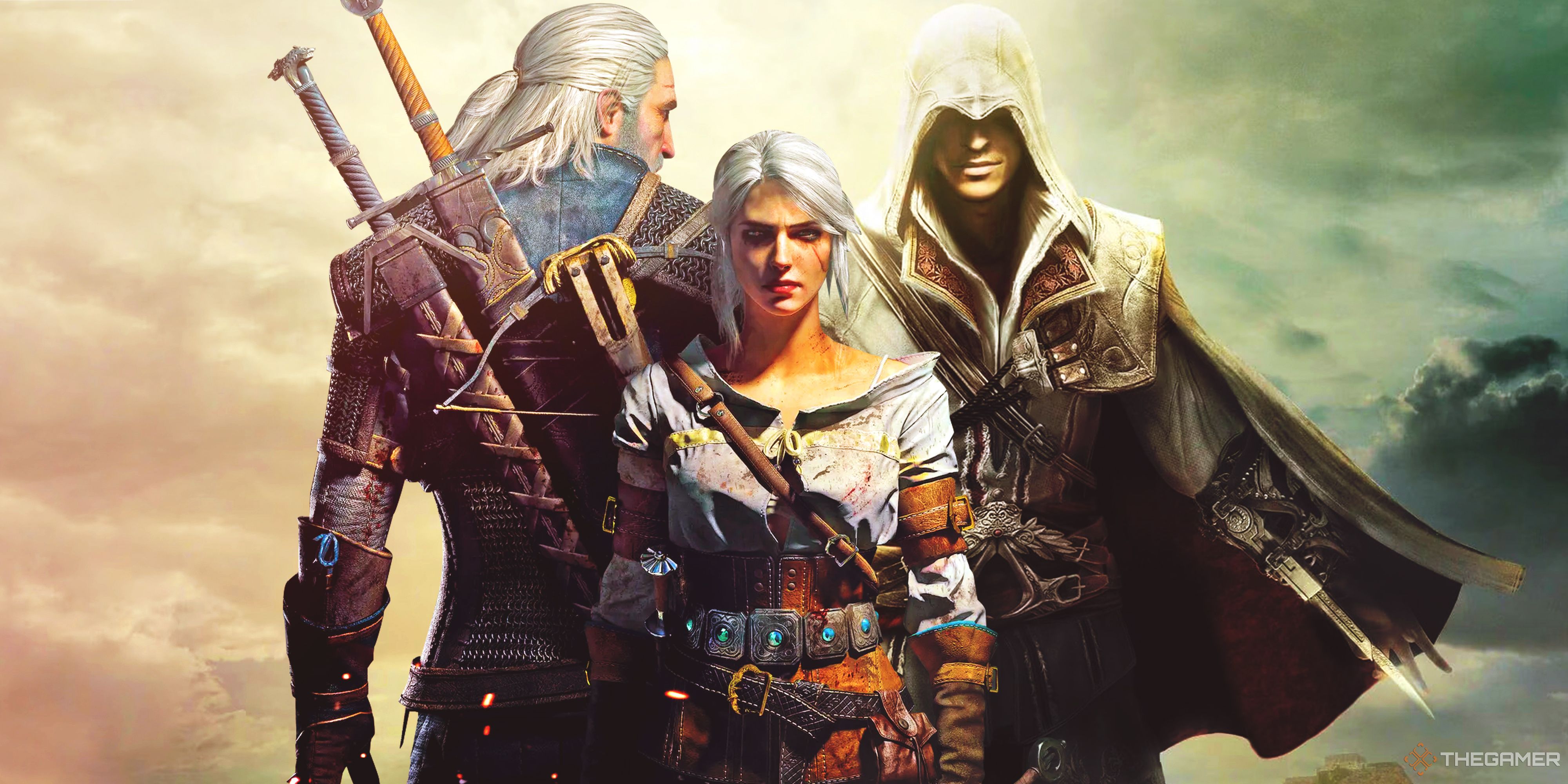 The Witcher 3 and Assassins Creed.