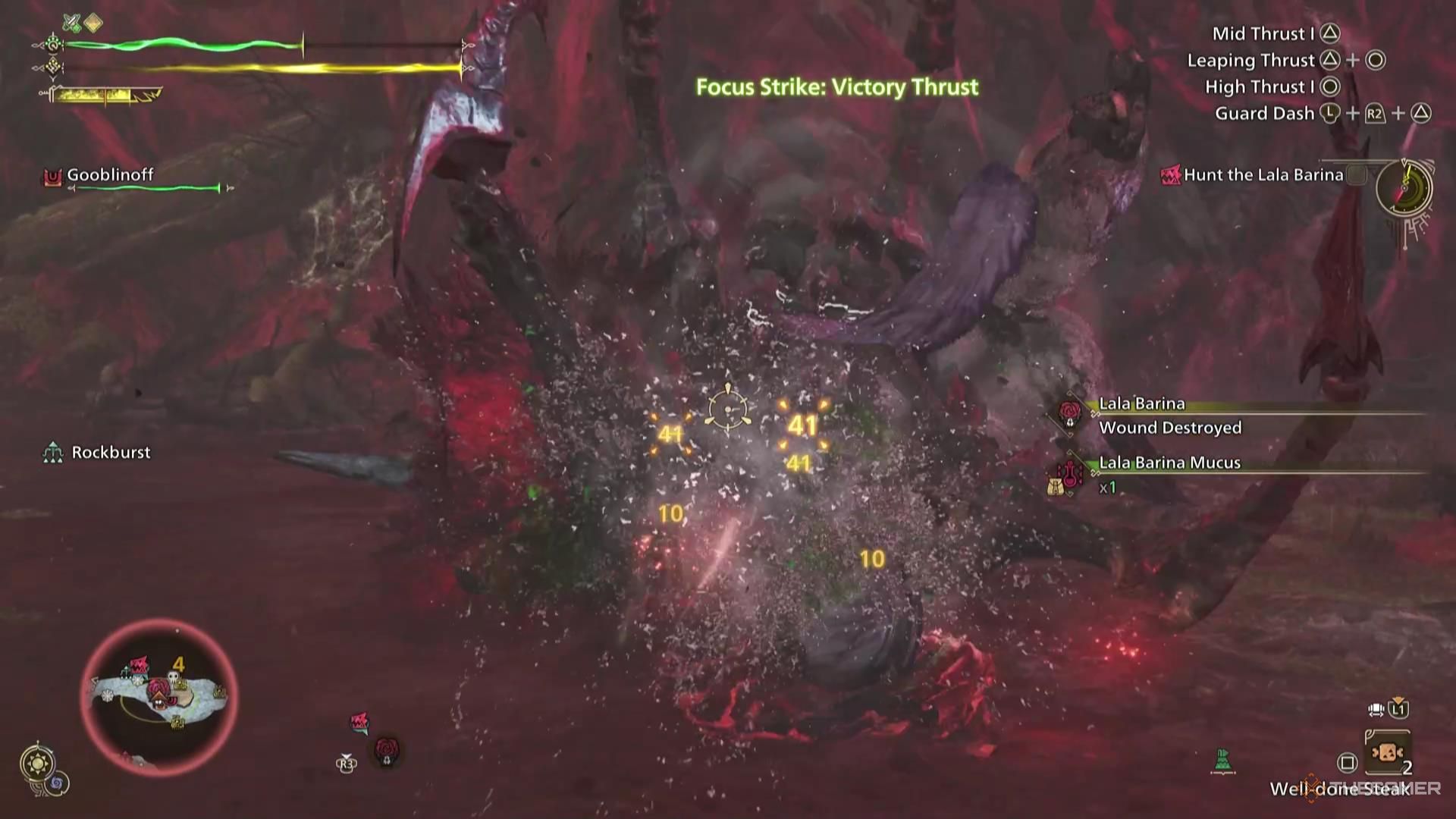 A Hunter deals damage against a monster multiple times in Monster Hunter Wilds.