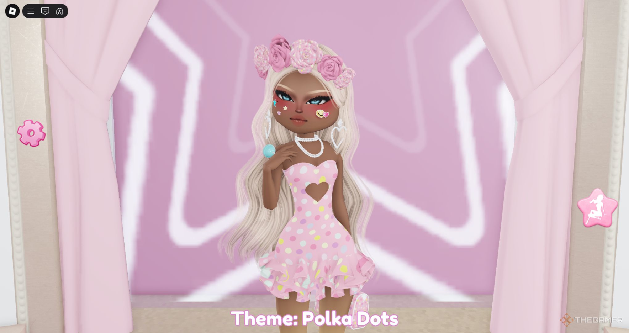 A player being judged in It GIrl on Roblox.