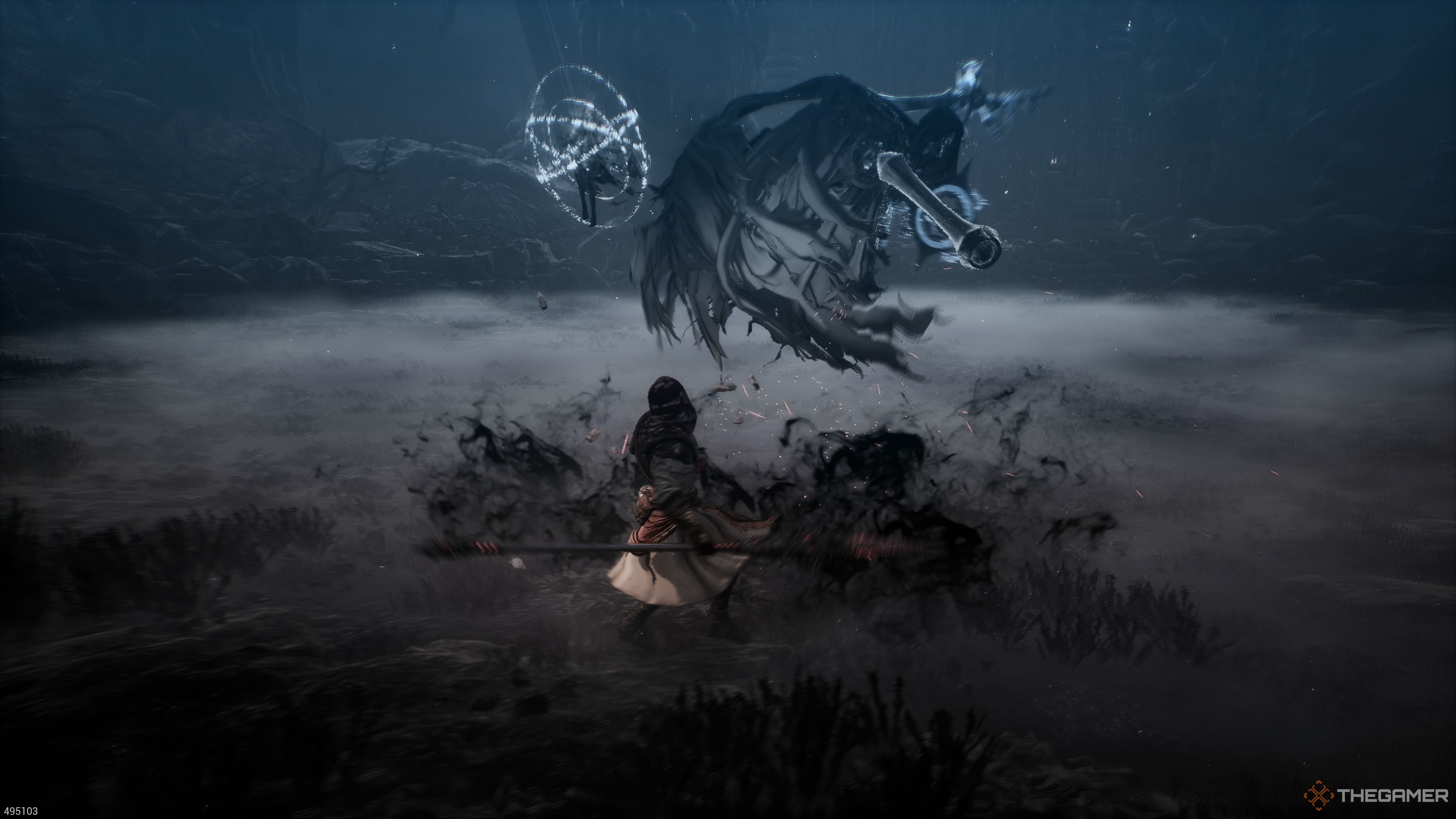 Bellerian's Reaper summon in The First Berserker Khazan.