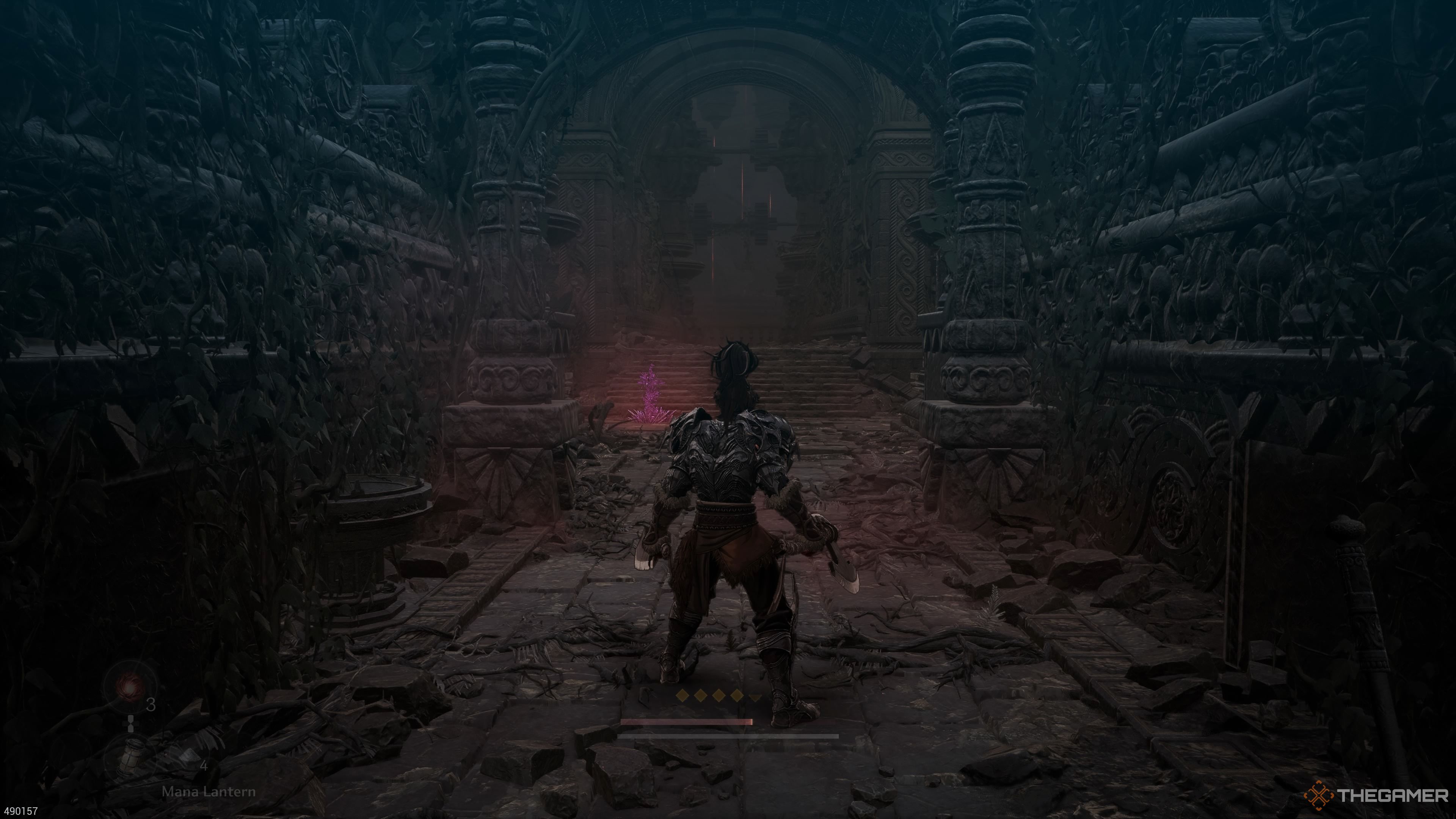 Beneath the Forgotten Temple in The First Berserker Khazan.