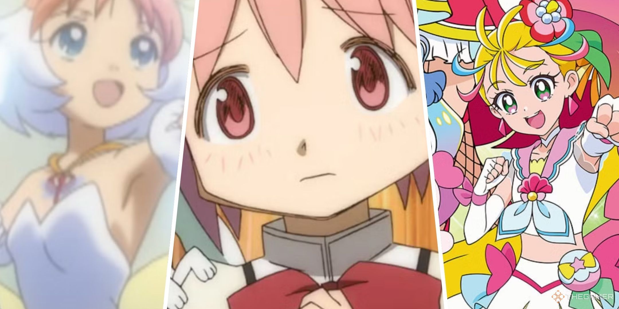 Ahiru, Madoka, and Precure are shown.