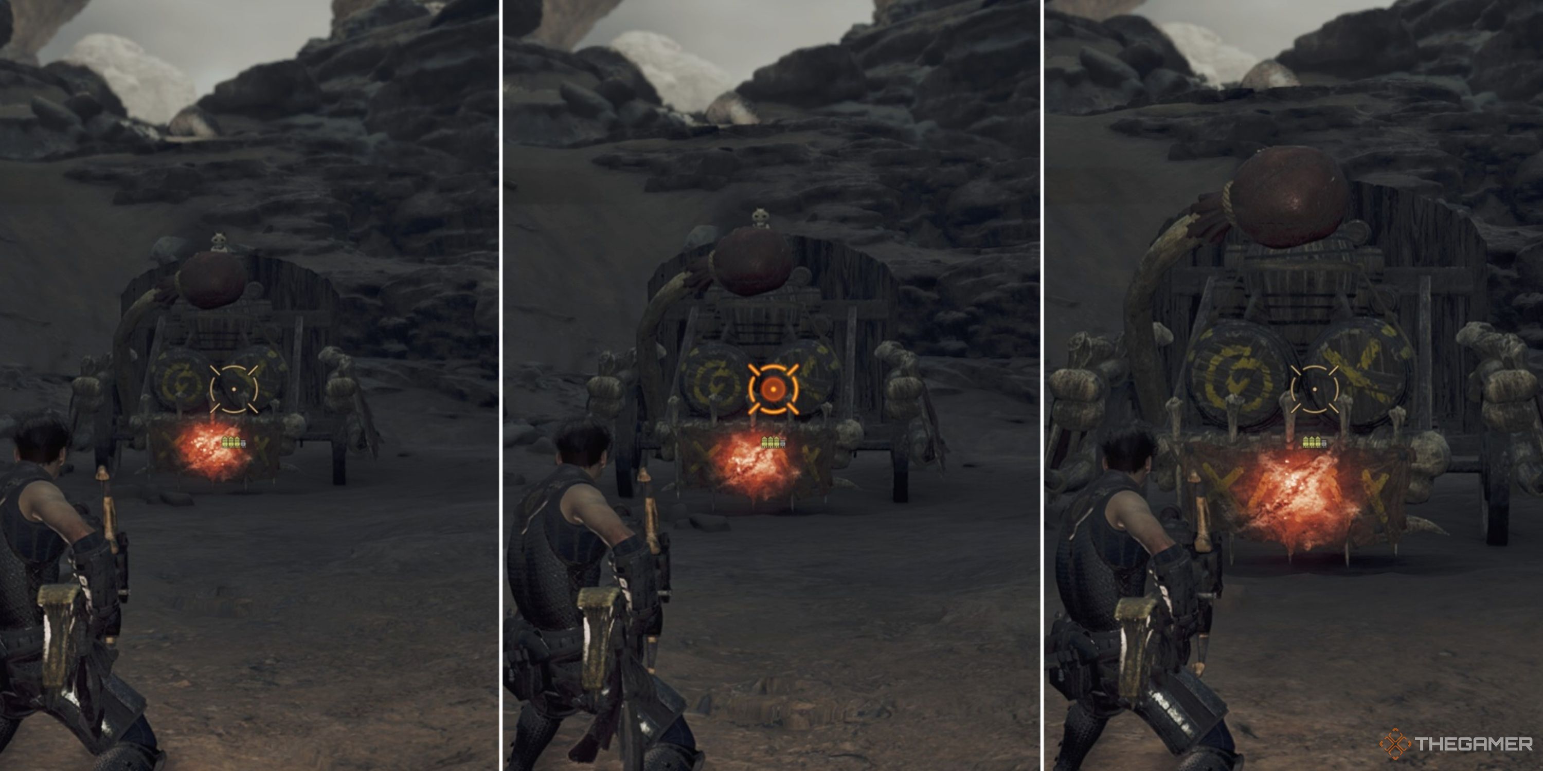 Critical Range examples in Monster Hunter Wilds.