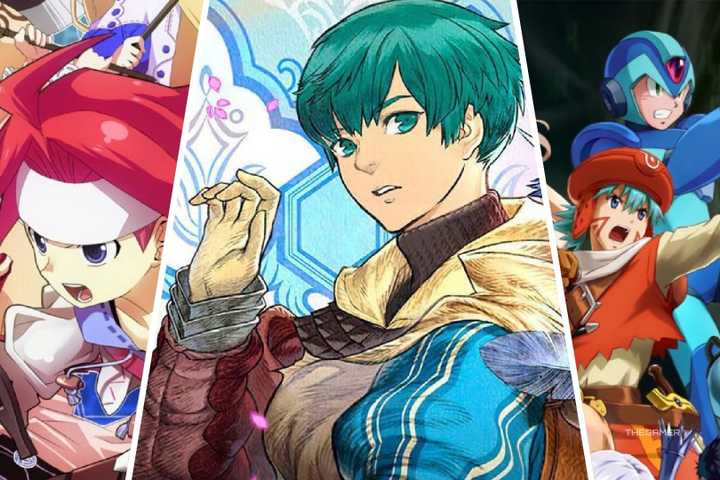 Collage image showing pictures from Soma Bringer, Baten Kaitos and Project X Zone.