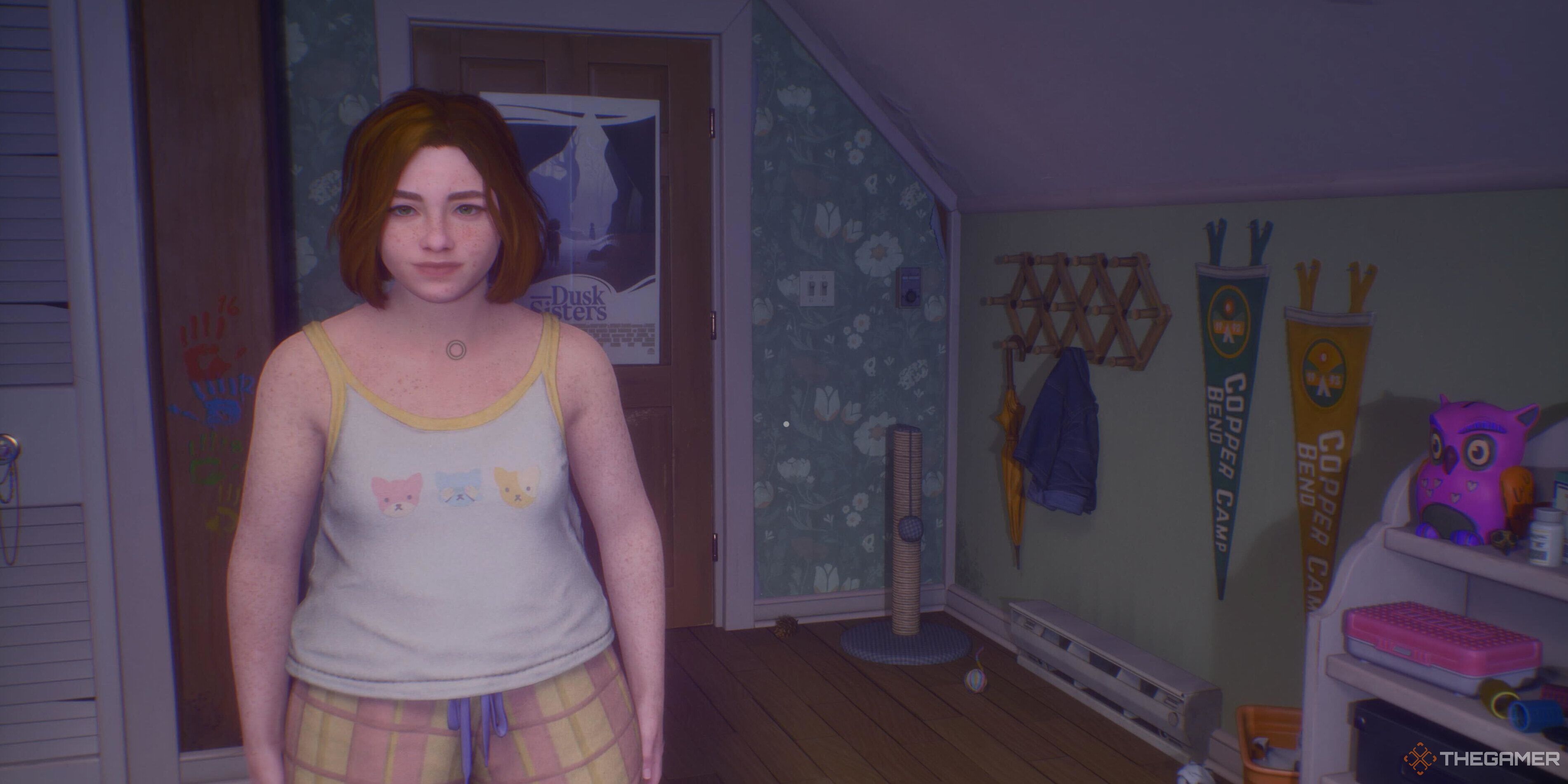 Swann in her room in Lost Records: Bloom & Rage.