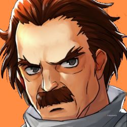 Leon Portrait in Suikoden 1 HD Remaster