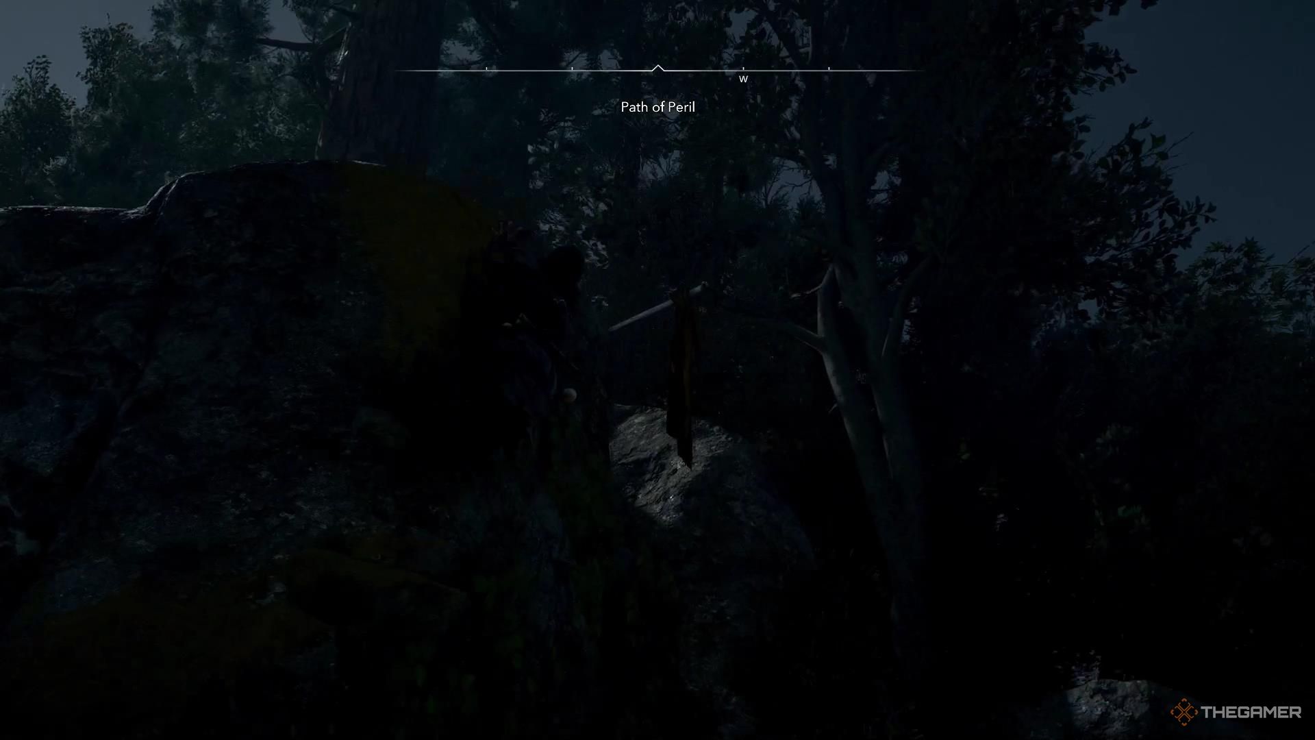 Naoe climbs a wall in Assassin's Creed Shadows.