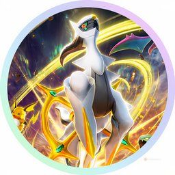 Pokemon Trading Card Game Pocket arceus player icon.