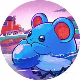 Pokemon Trading Card Game Pocket marill player icon.