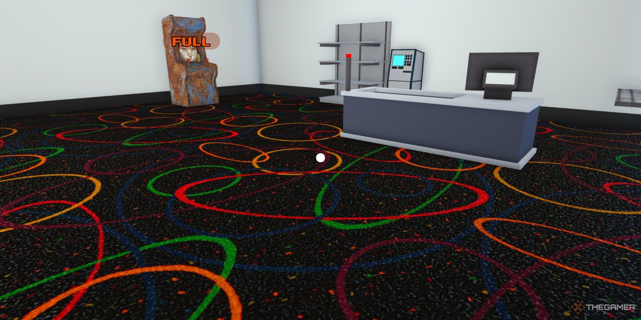 a market in Arcade Store Simulator on Roblox