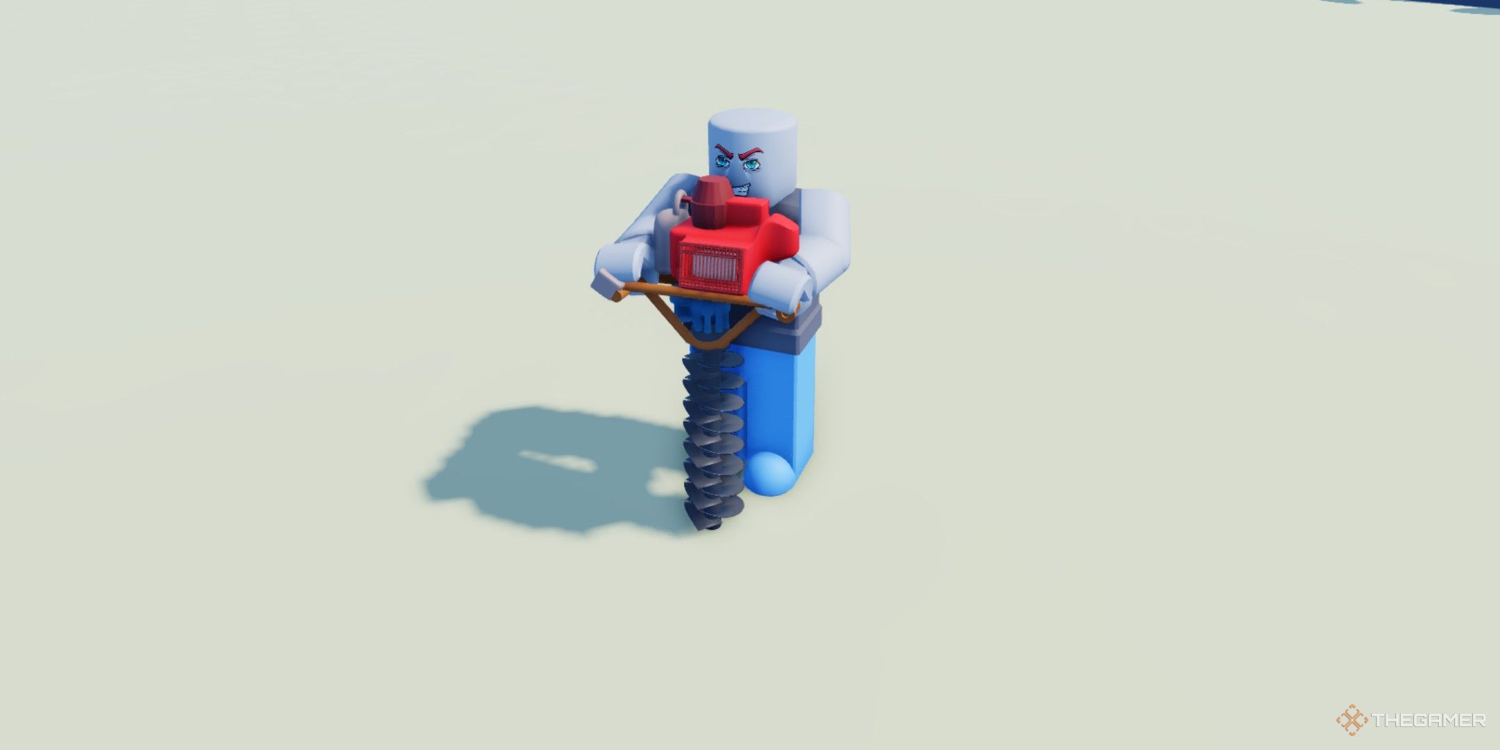 a player in Drill Digging Simulator on Roblox