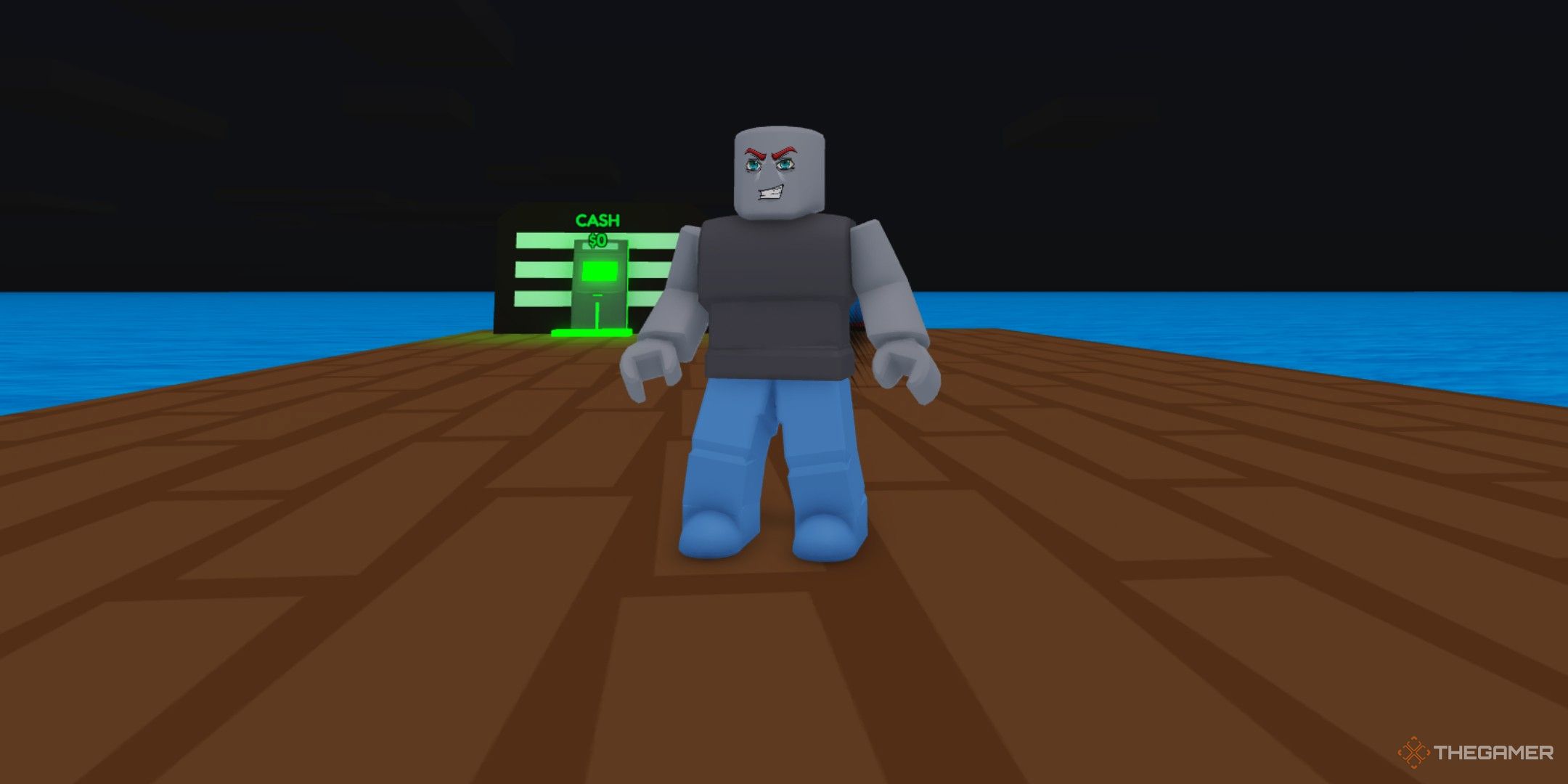 a player in Raft Tycoon on Roblox
