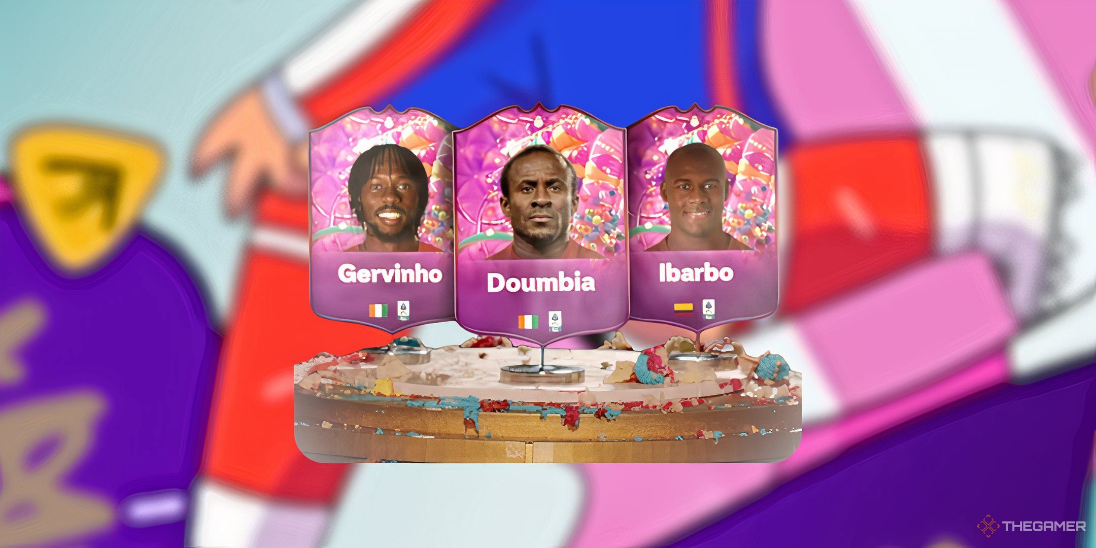 A screenshot of FUT Birthday player cards in EA Sports FC 25. 