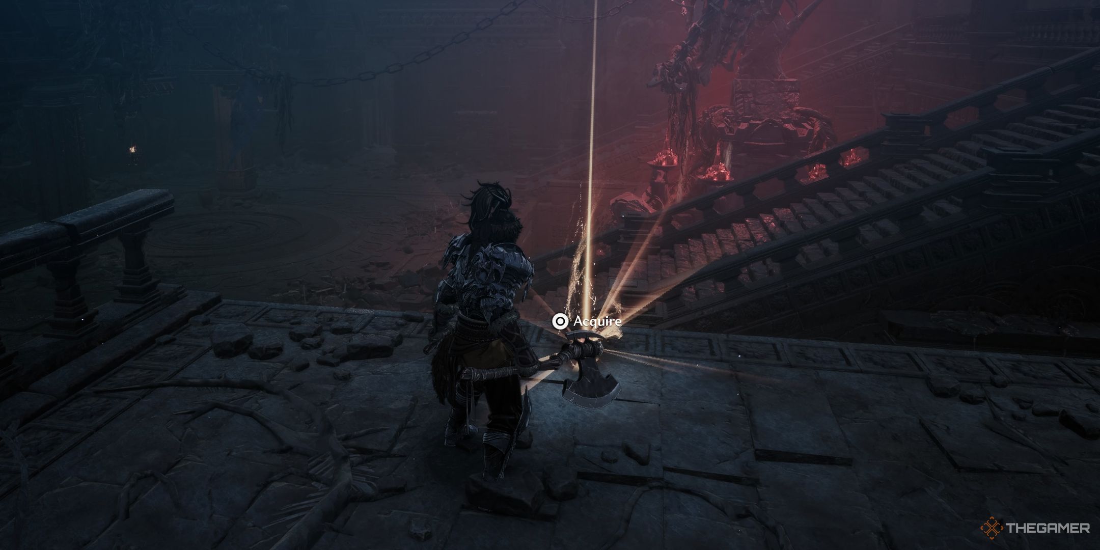 The Forgotten Temple Netherworld Energy in The First Berserker Khazan.