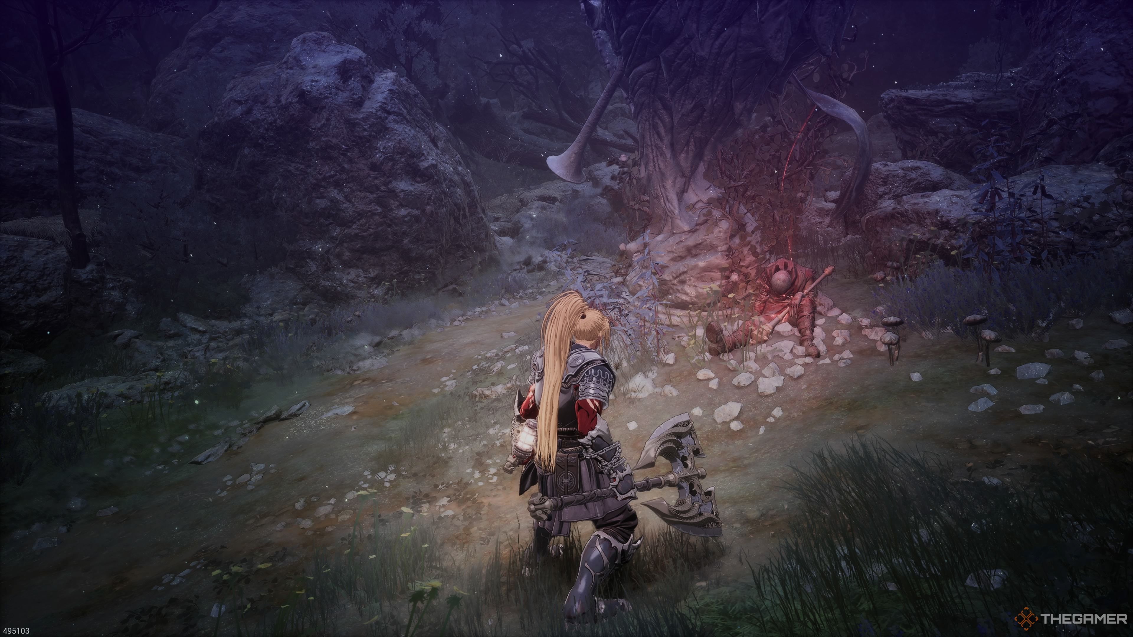 The Grove of Remnants in the Hermit Mountains in The First Berserker Khazan.
