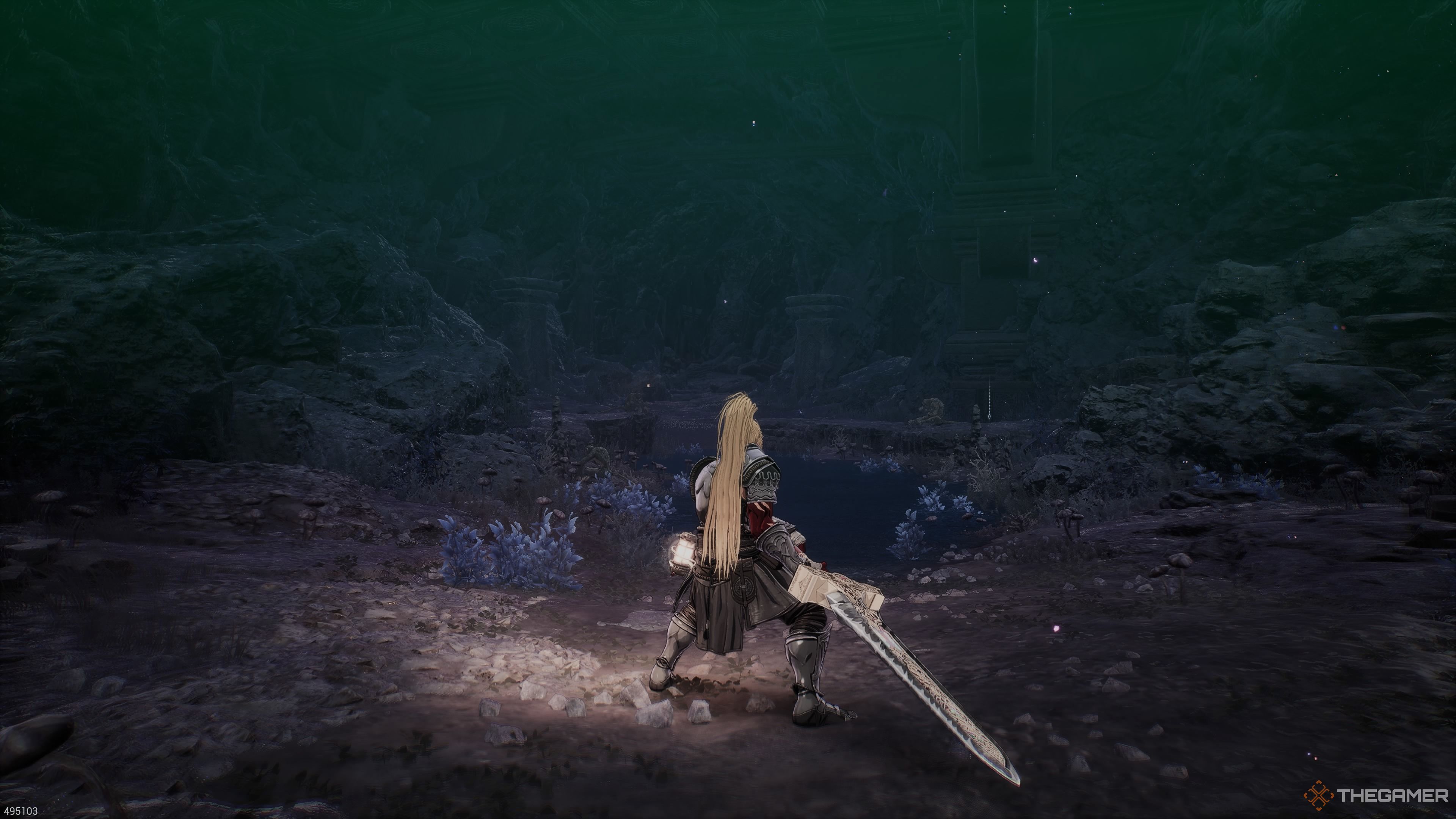 The Hermit Cave in the Hermit Mountains in The First Berserker Khazan.