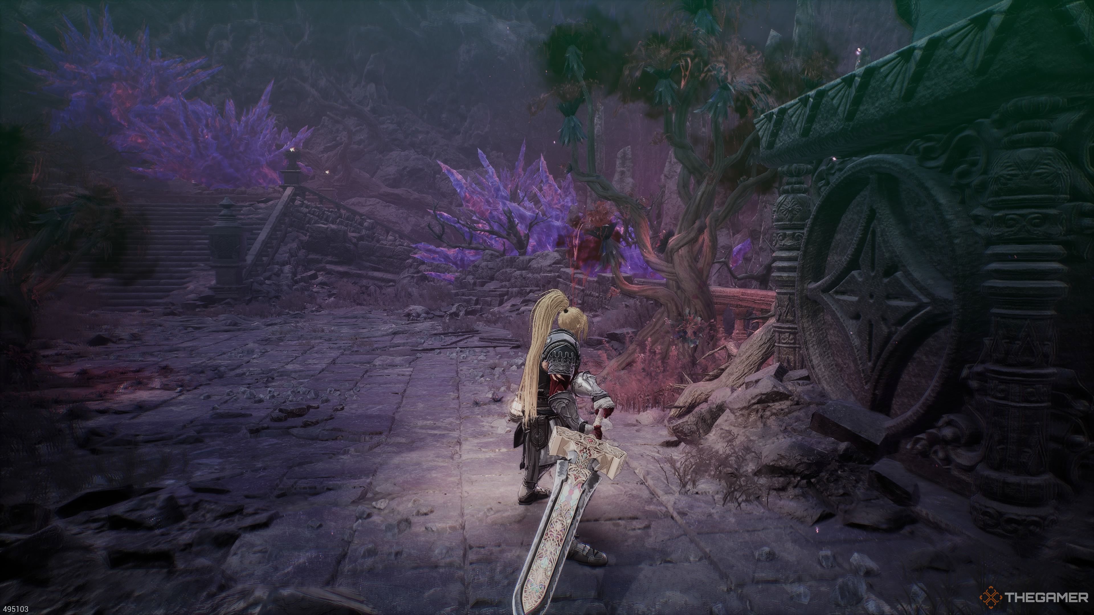 The Right Path of the Hermit Mountains in The First Berserker Khazan.