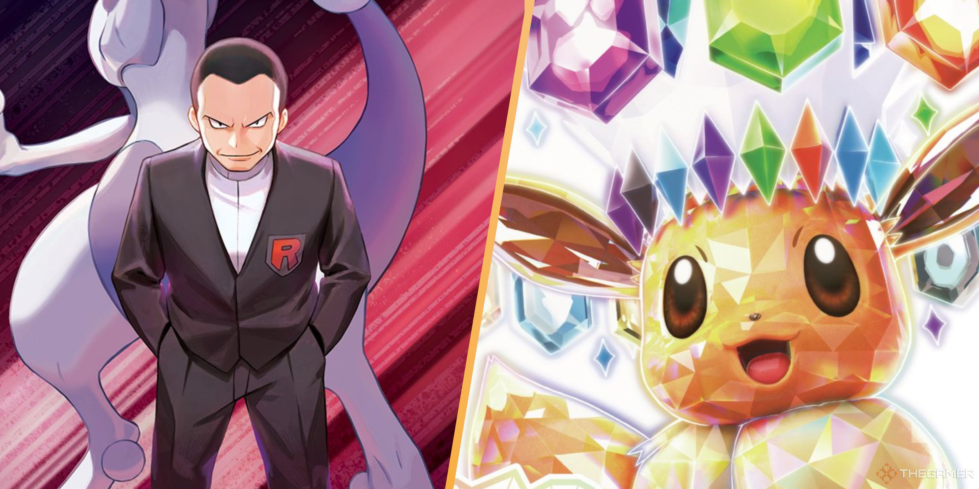 destined rivals and prismatic evolutions pokemon tcg key art.