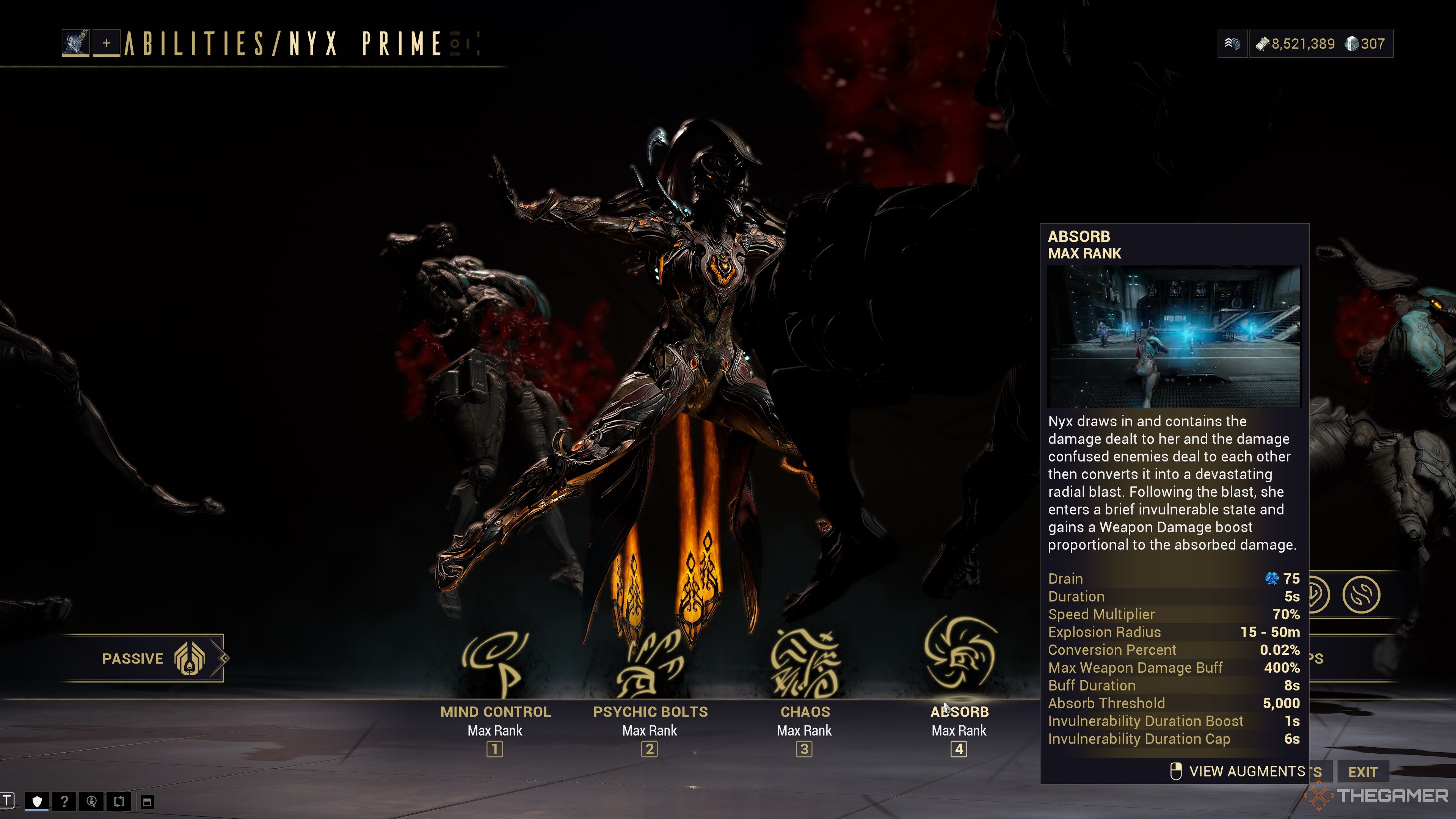 Warframe Nyx Fourth Ability