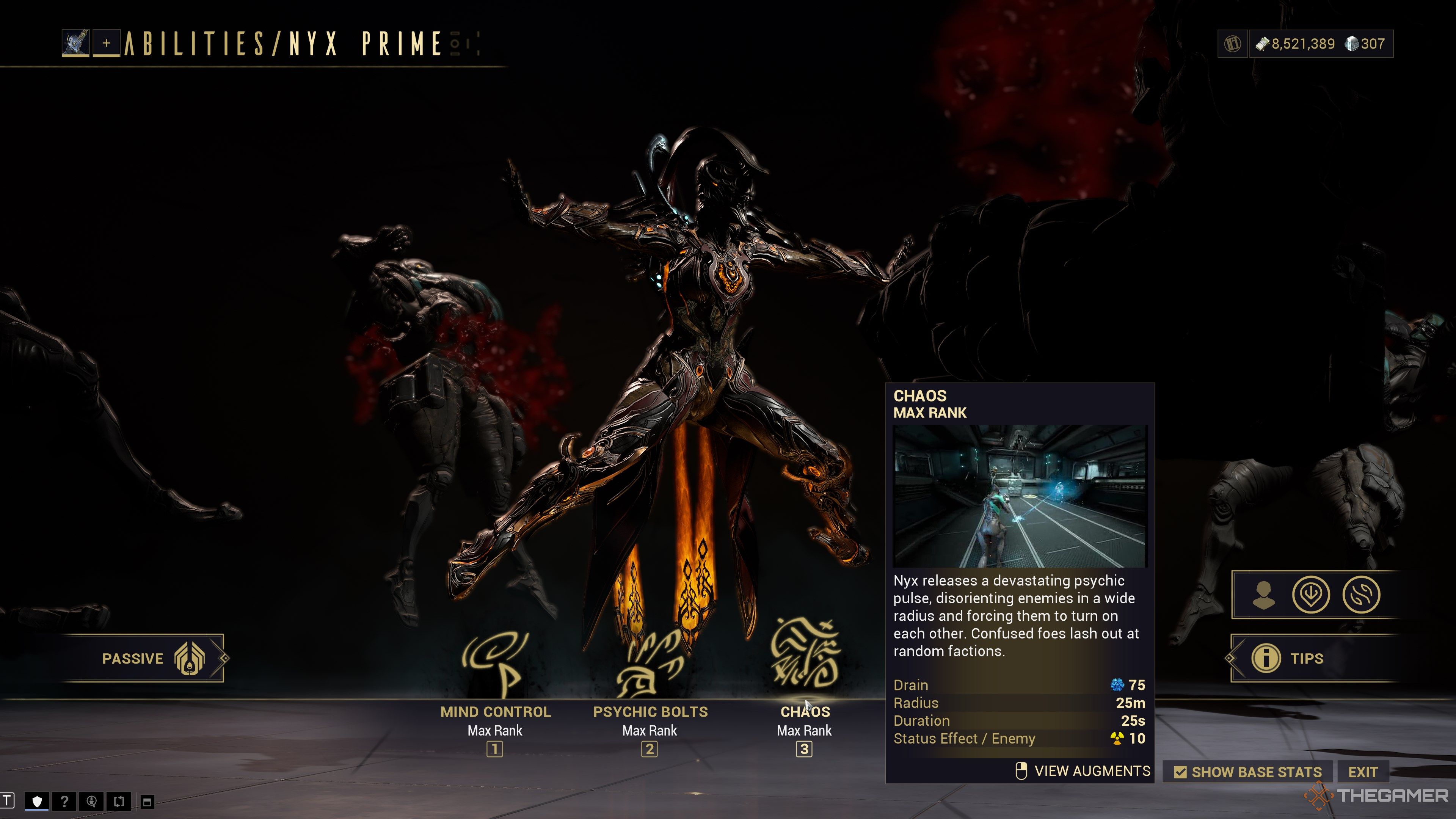 Warframe Nyx Third Ability