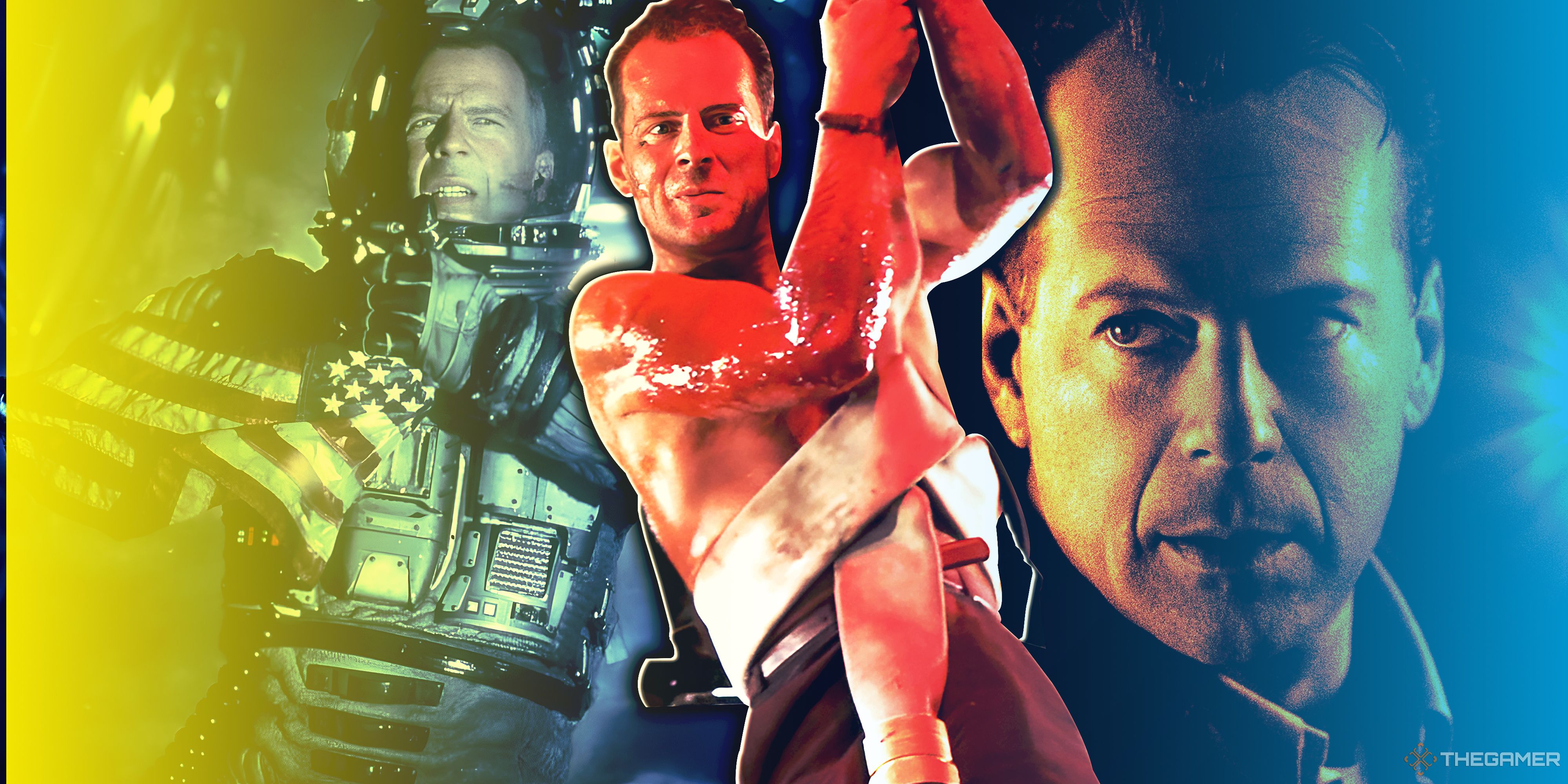 Armageddon, Die Hard and The Sixth Sense.