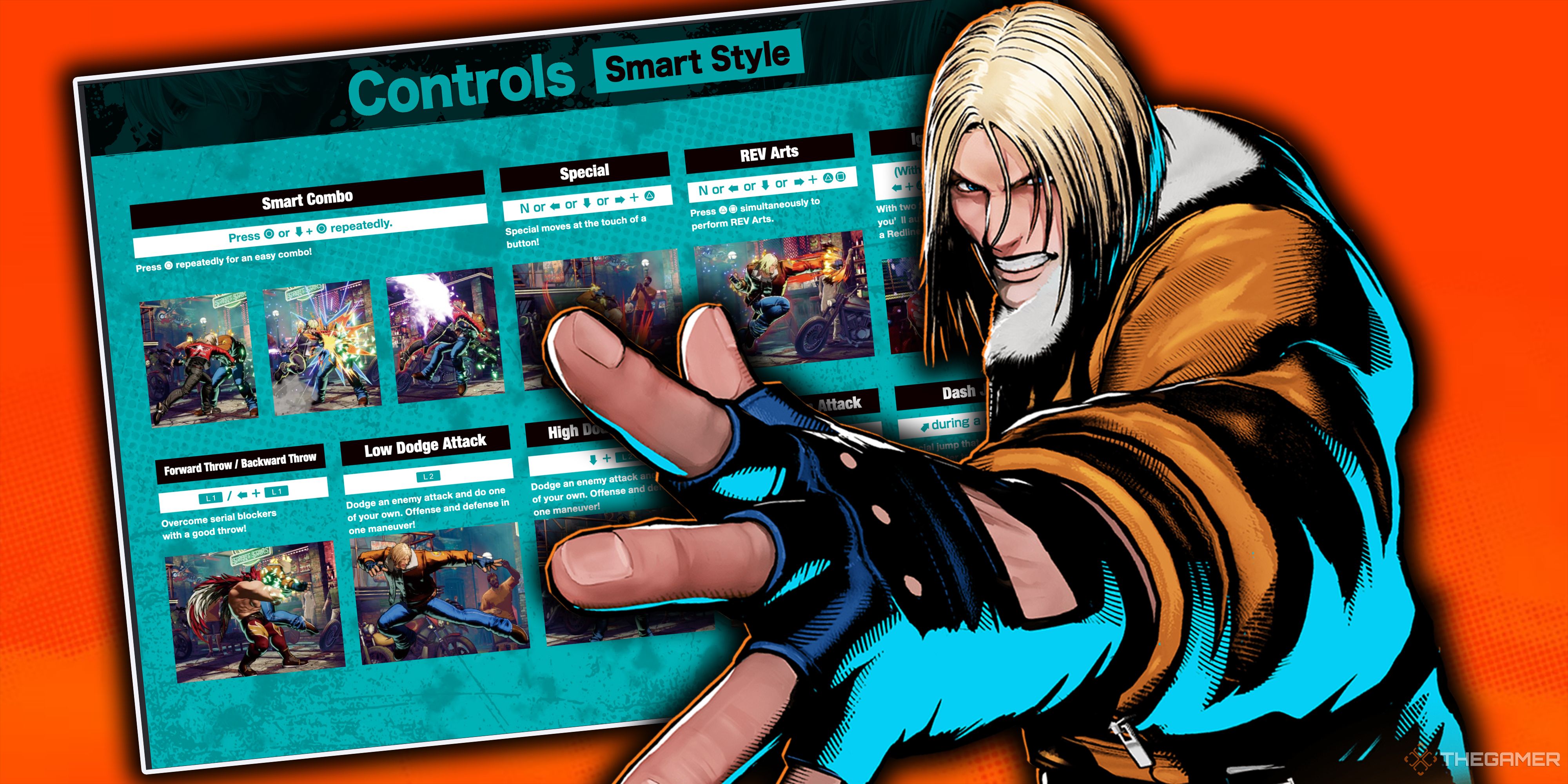 A collage showing Terry extending his left hand with a window showing the Smart Style controls in the background.