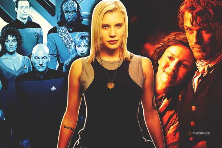 Star Trek The Next Generation, Battlestar Galactica and Outlander.