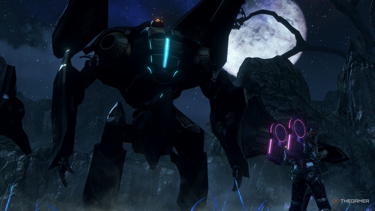 A large definian skell in xenoblade chronicles x definitive edition.