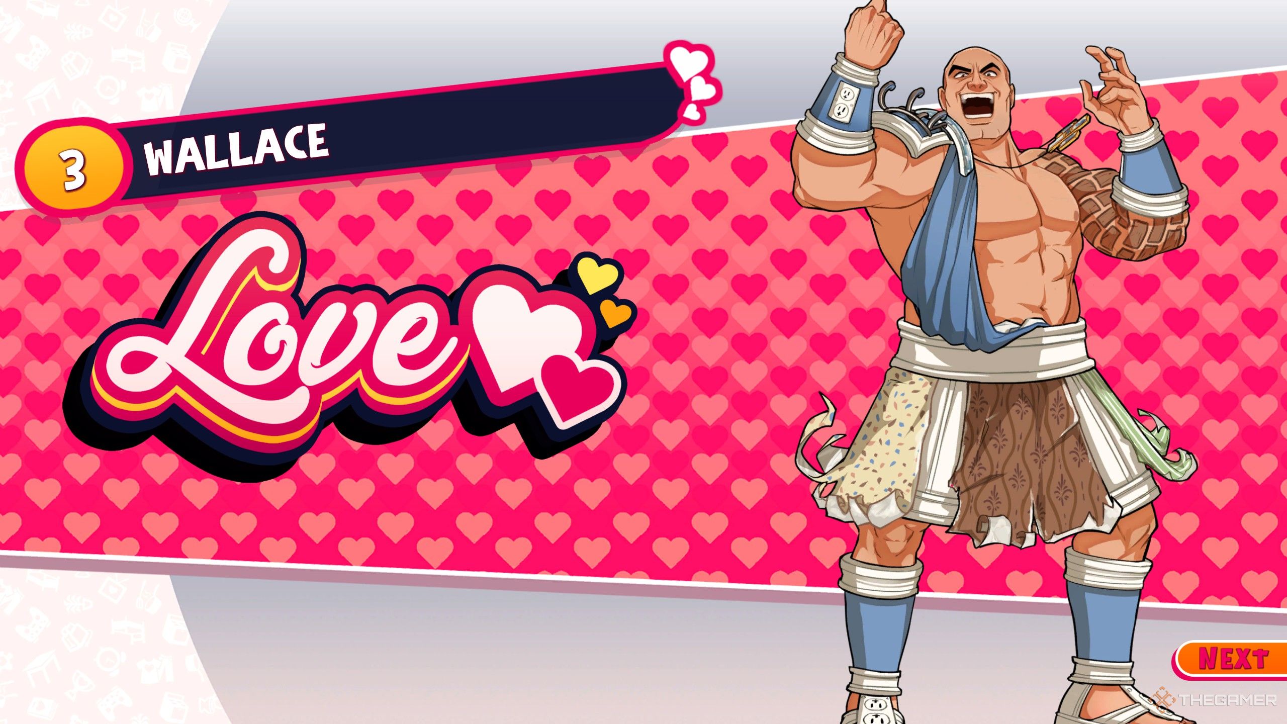A love relationship with Wallace in Date Everything.