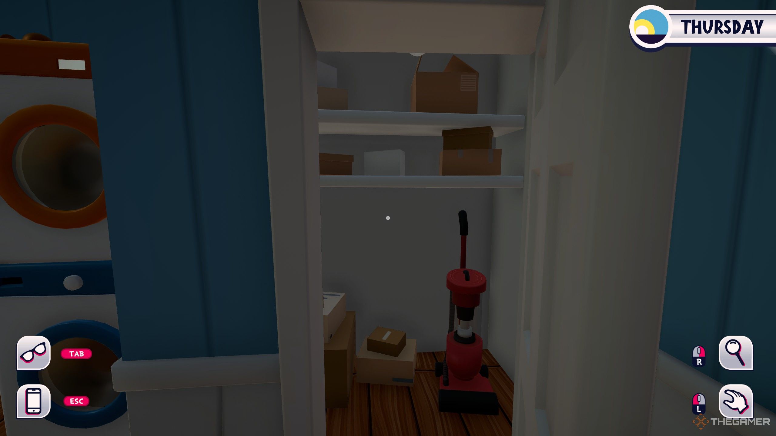Date Everything Boxes Utility room.