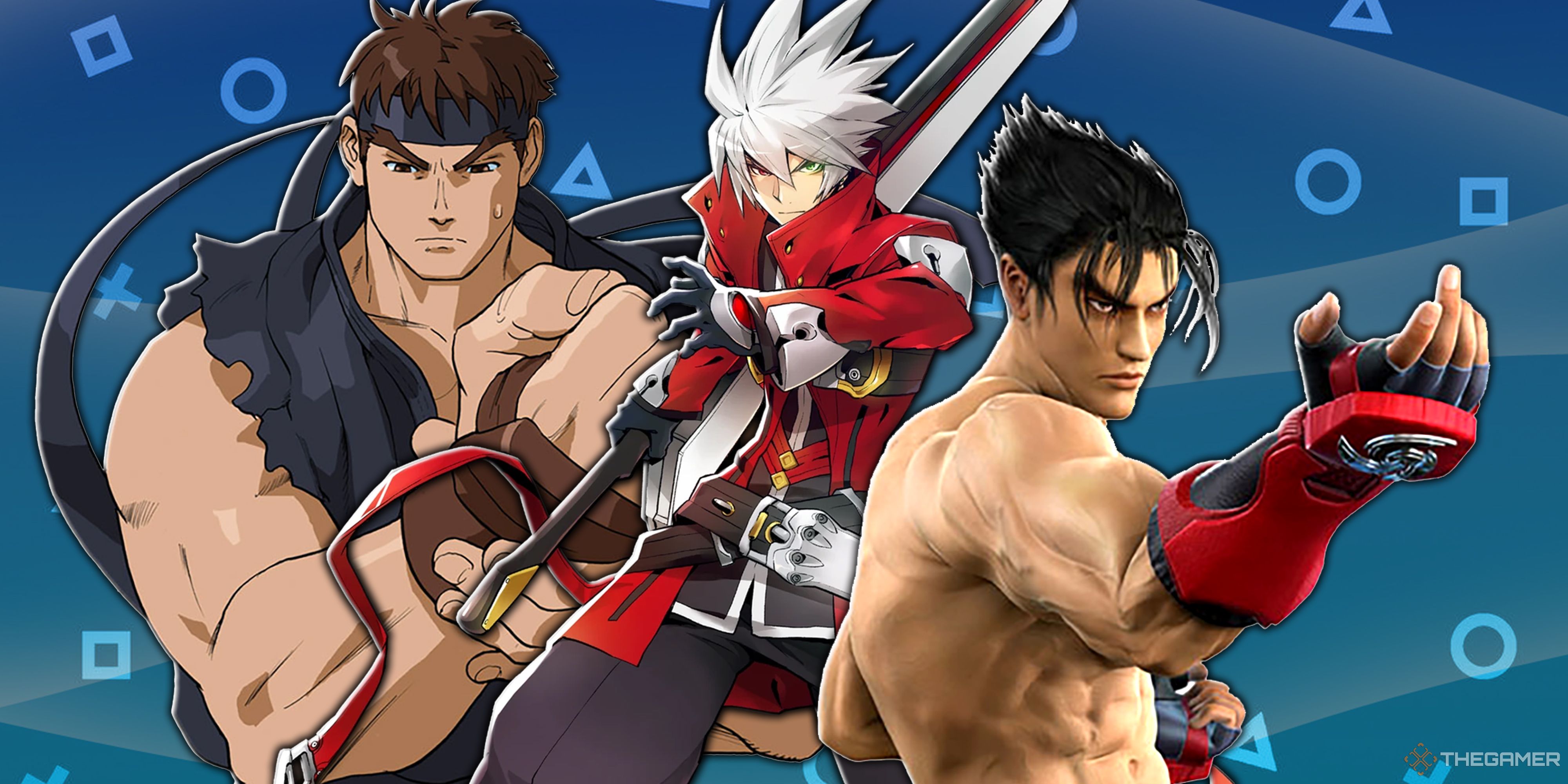 Street Fighter Alpha 3 Max, BlazBlue: Continuum Shift 2 and Tekken 5: Dark Resurrection.