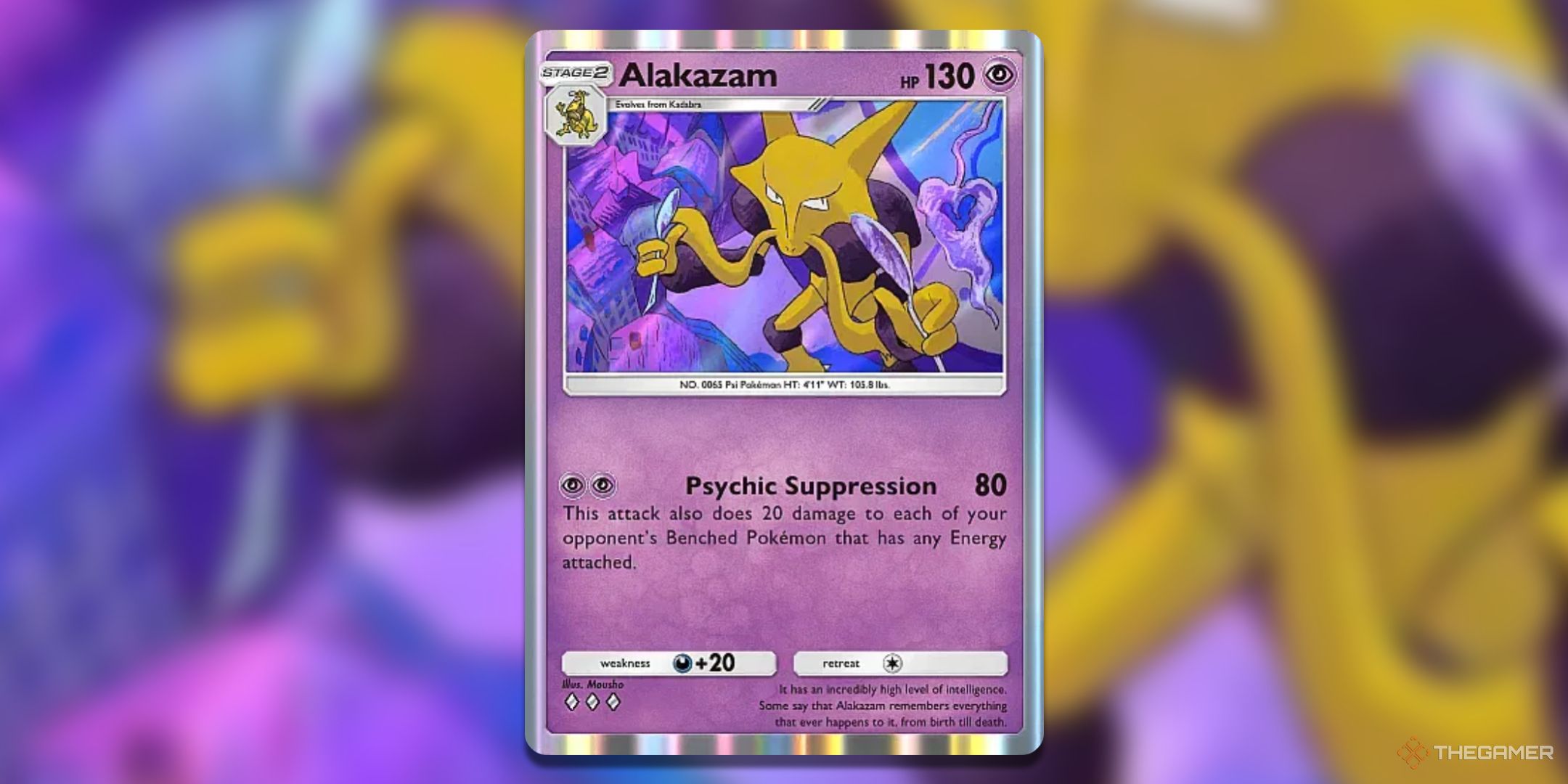 Alakazam Pokemon TCG Pocket Shining Revelry Card Art.