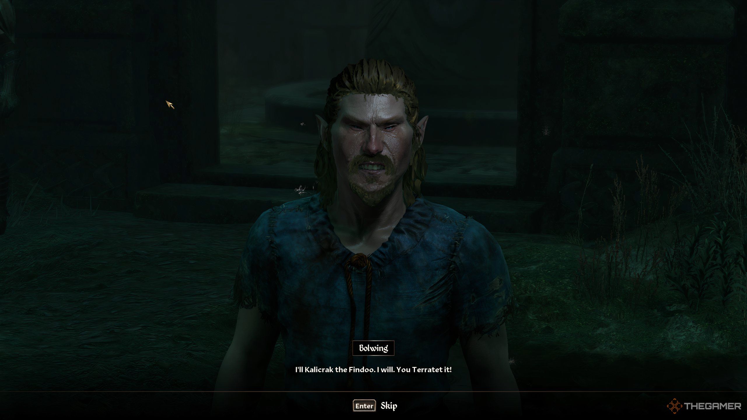 Bolwig in Oblivion Remastered.